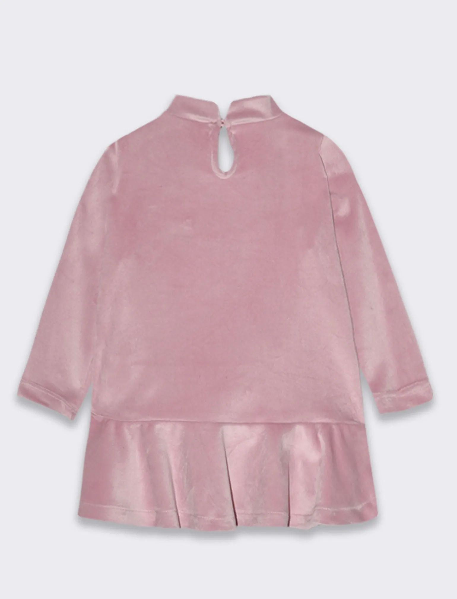 Piazza Italia Neonata<Abito elegante in velluto da neonata. - Rosa