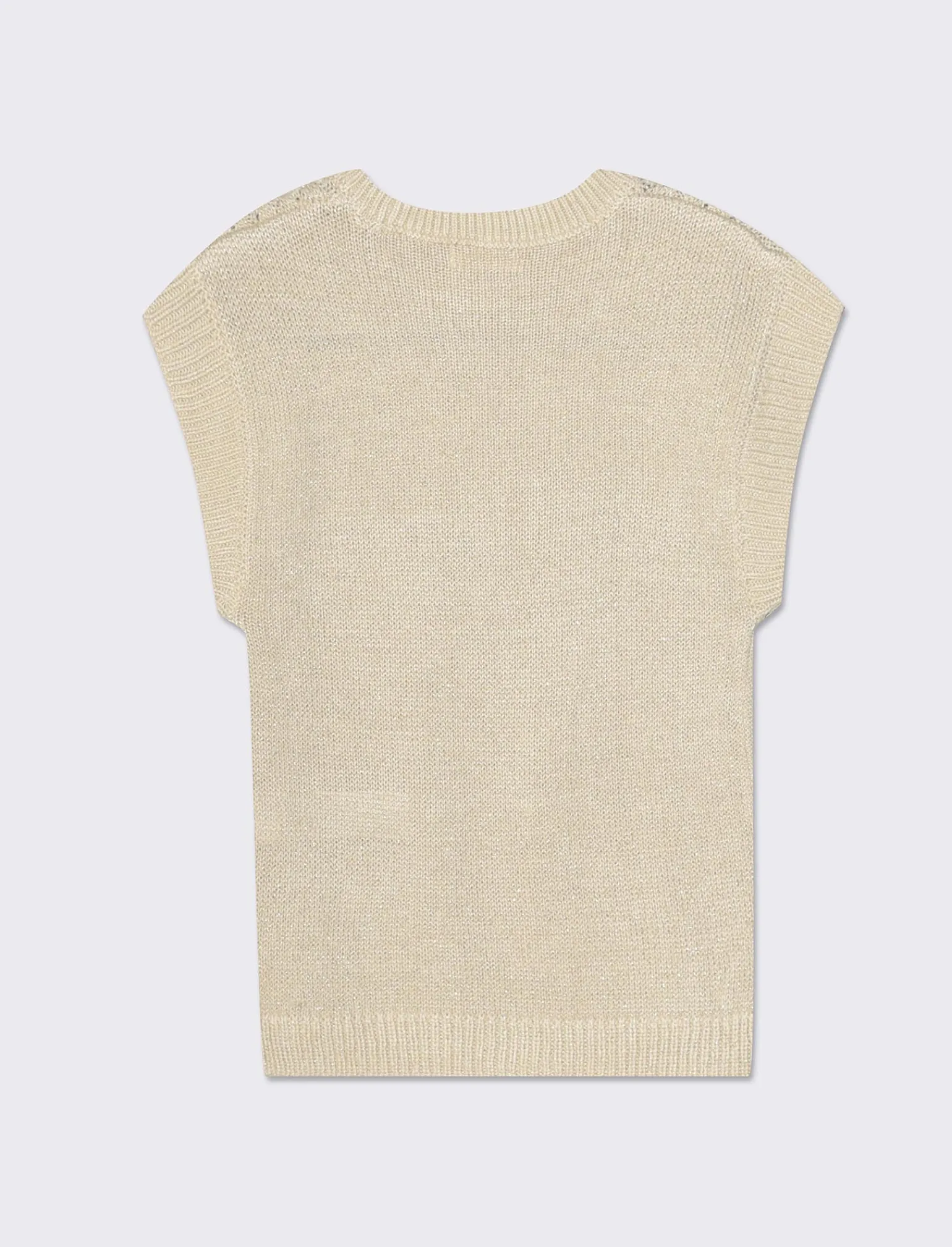 Piazza Italia Neonata<Abito in maglia con inserti in lurex - Beige