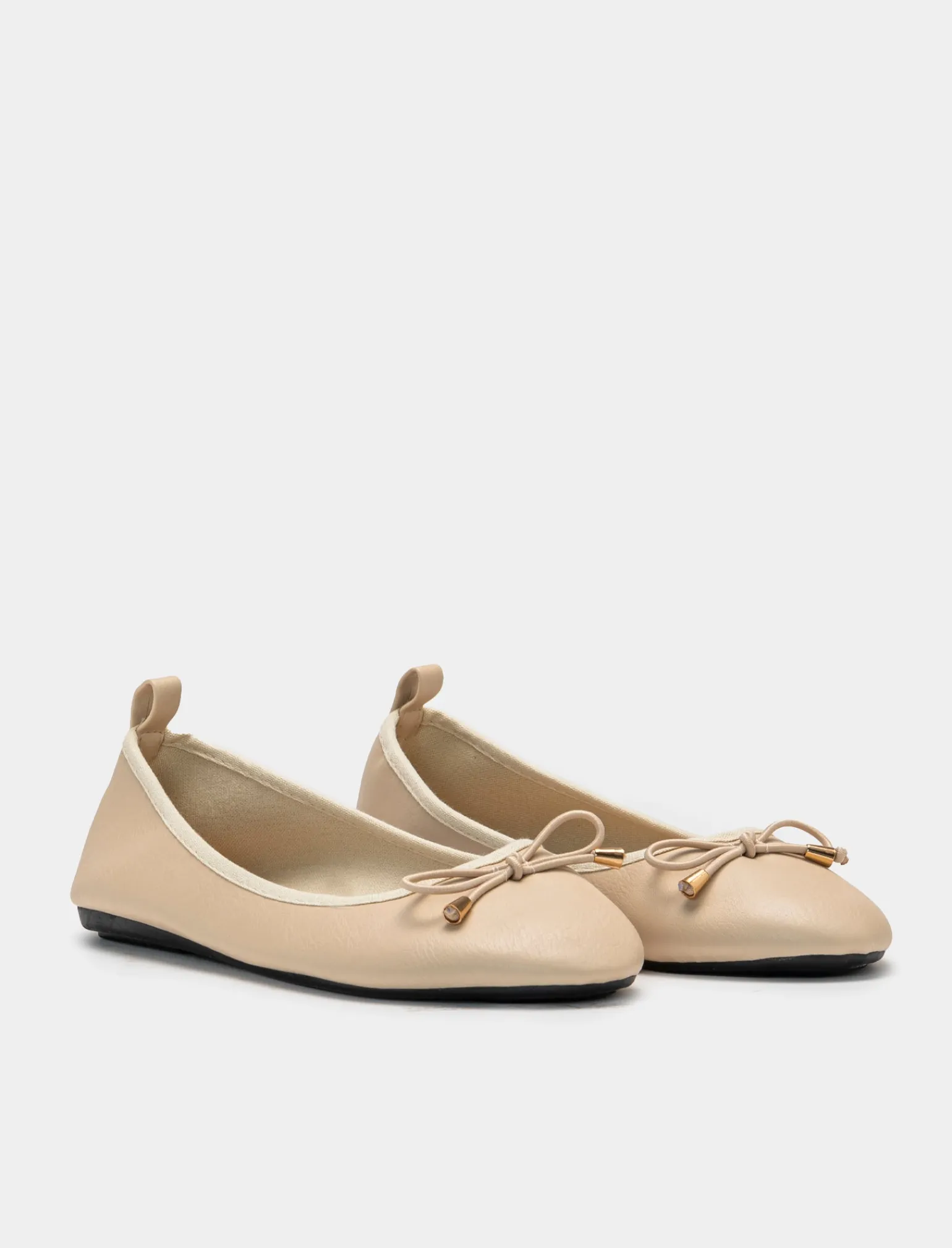 Donna Piazza Italia Donna | Ballerine<Ballerina con fiocco in tre varianti colore - carne