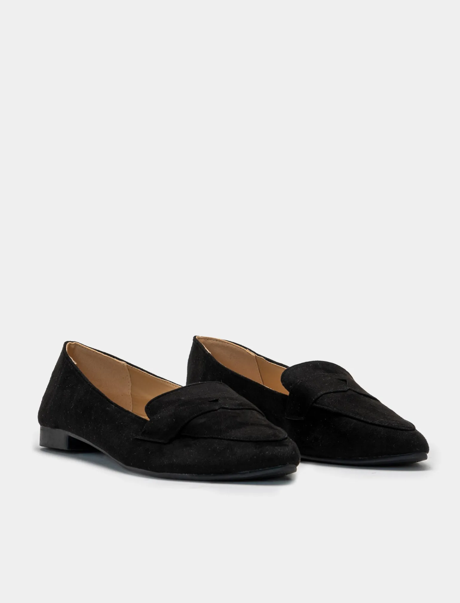 Donna Piazza Italia Donna | Ballerine<Ballerina in microfibra con linguetta e fascetta -