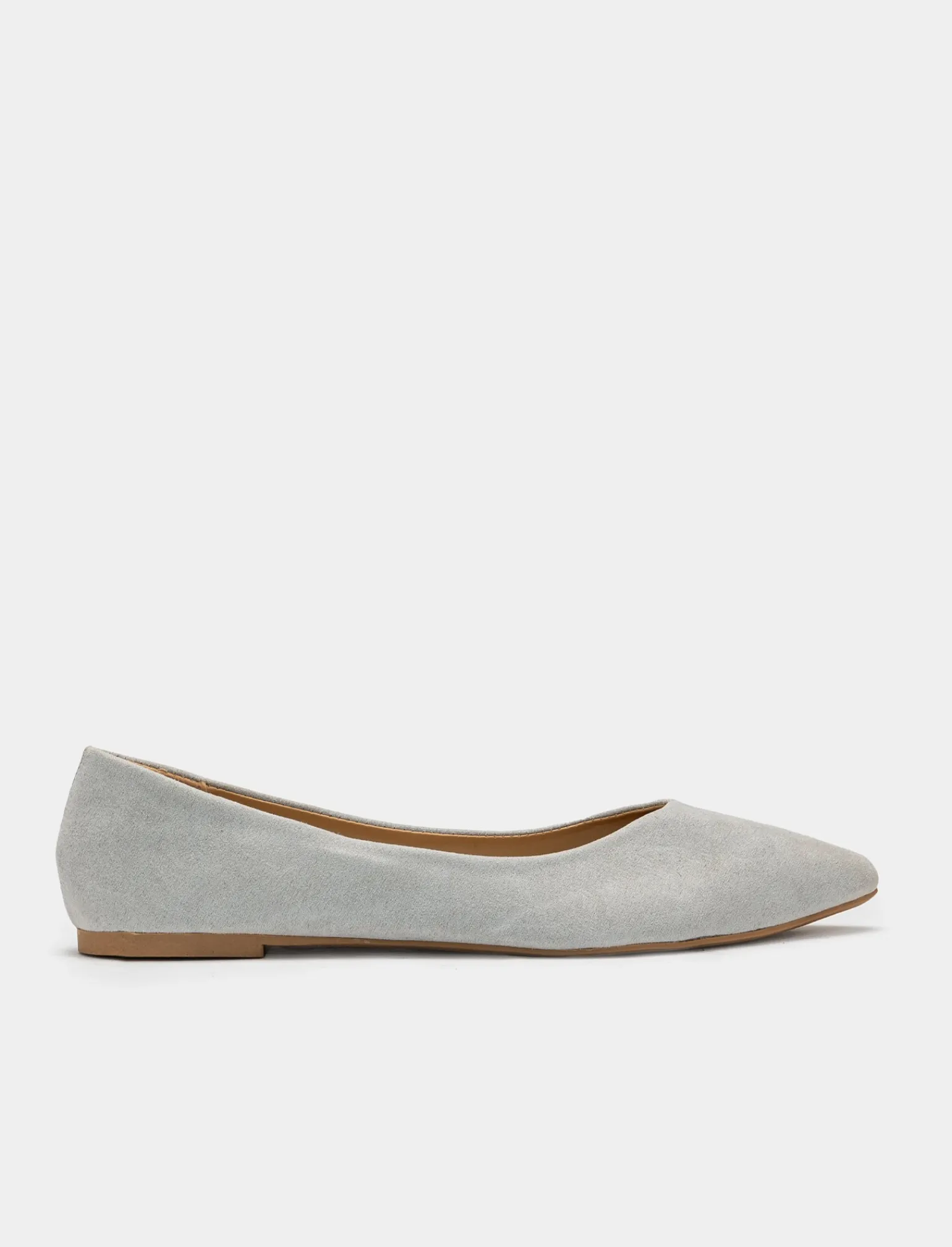 Donna Piazza Italia Donna | Ballerine<Ballerina in microfibra, in due varianti colore -