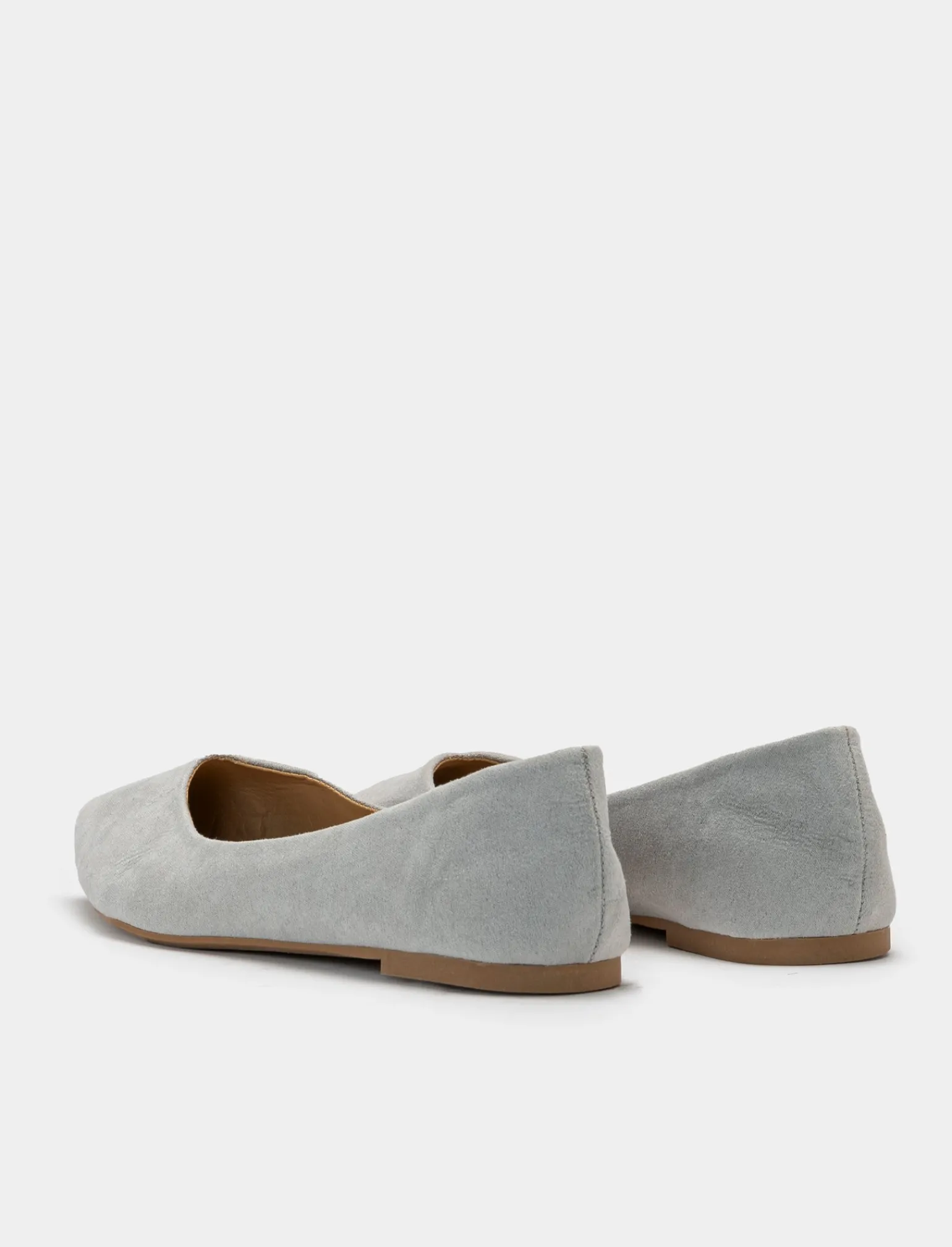 Donna Piazza Italia Donna | Ballerine<Ballerina in microfibra, in due varianti colore -