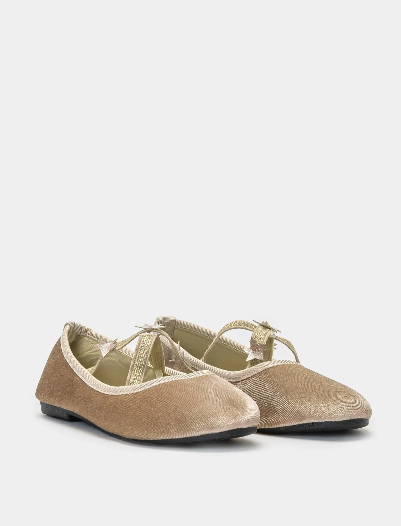 Piazza Italia Bambina<Ballerina in tessuto sintetico laminato -