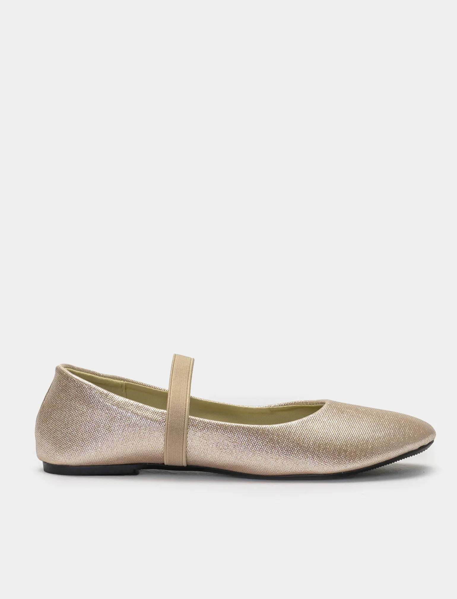 Piazza Italia Bambina<Ballerina in tessuto sintetico laminato -