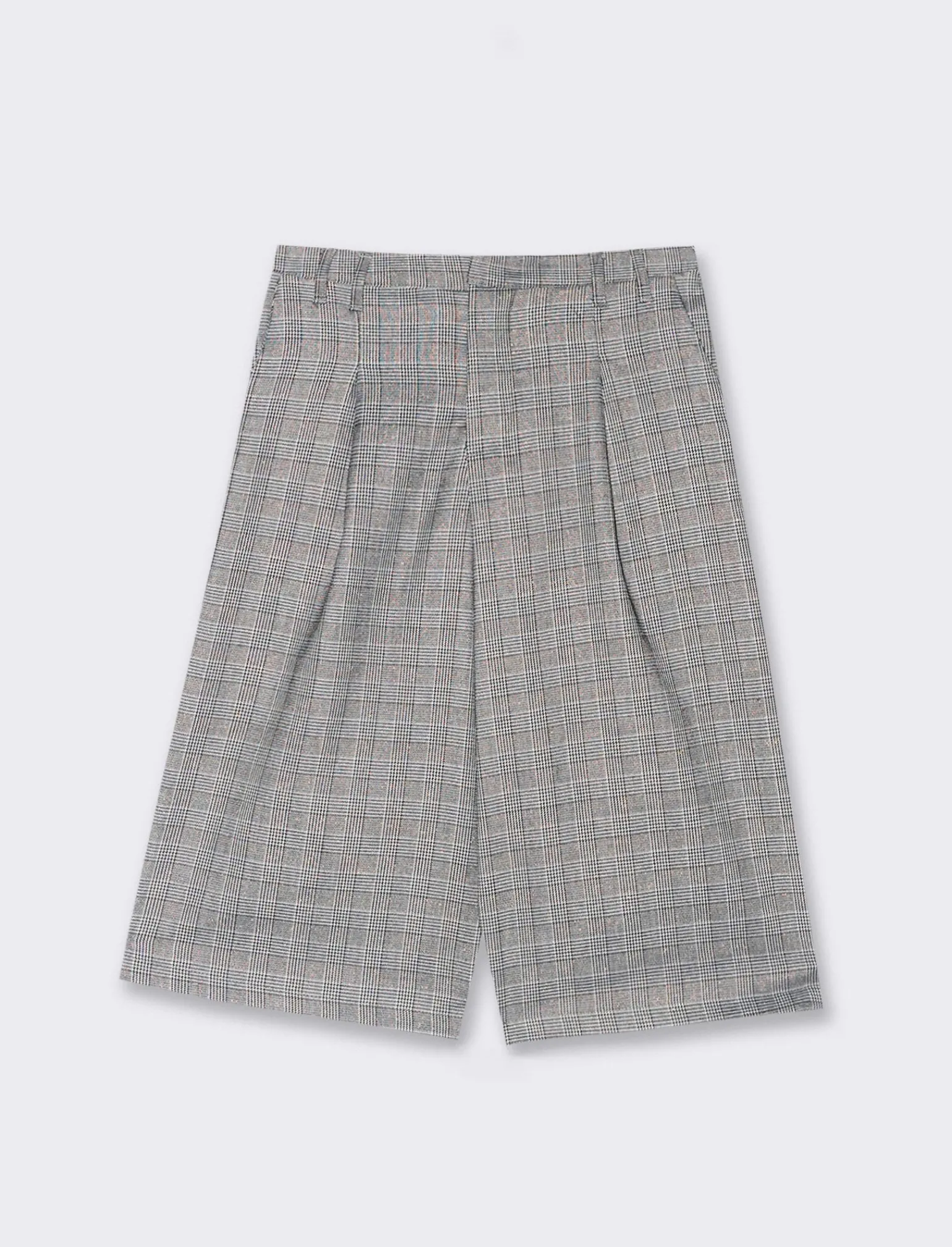 Donna Piazza Italia Pantaloni<Bermuda con tasche americane sui fianchi - Bianco-nero