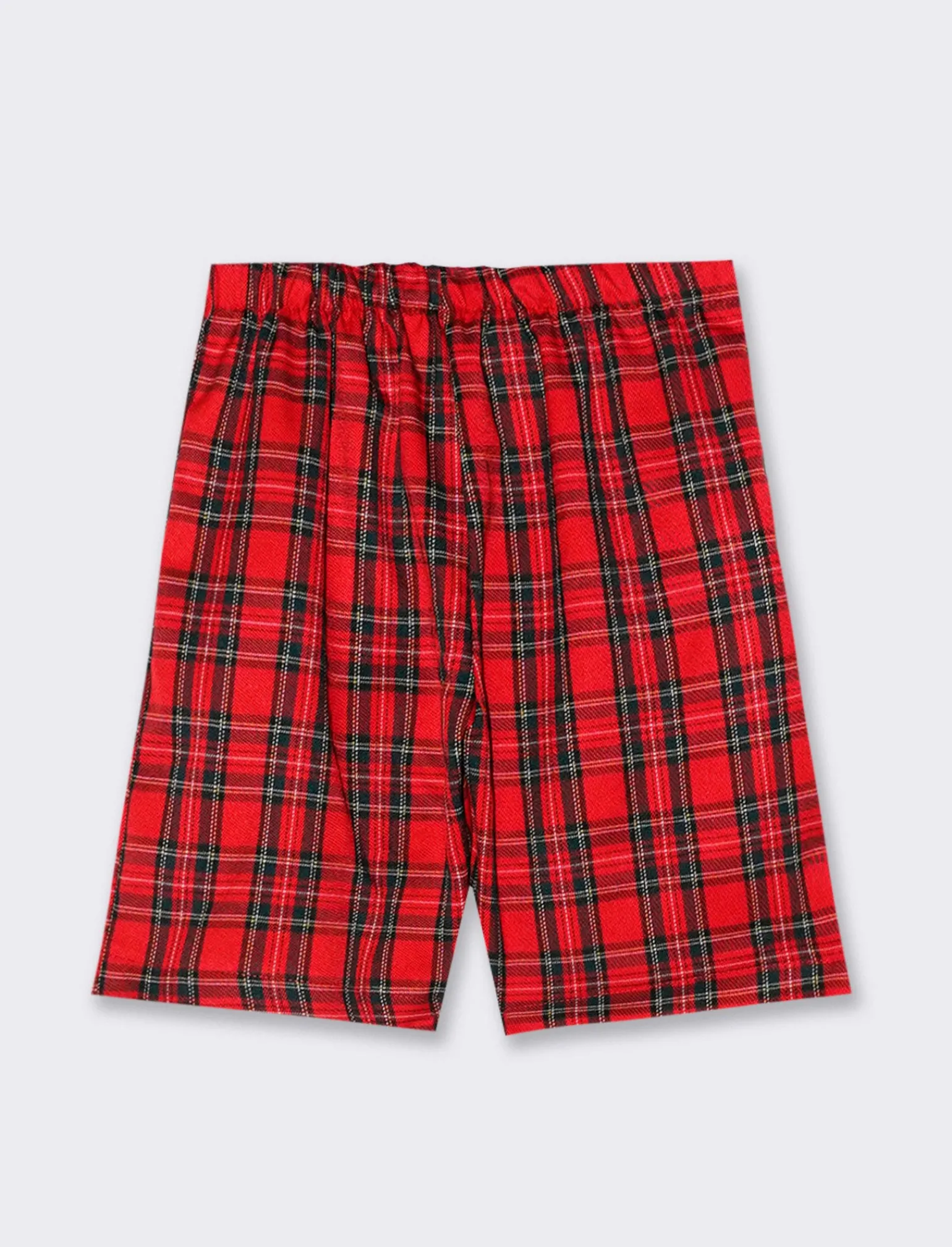Piazza Italia Bambina | Pantaloni<Bermuda natalizio tartan - Fantasia