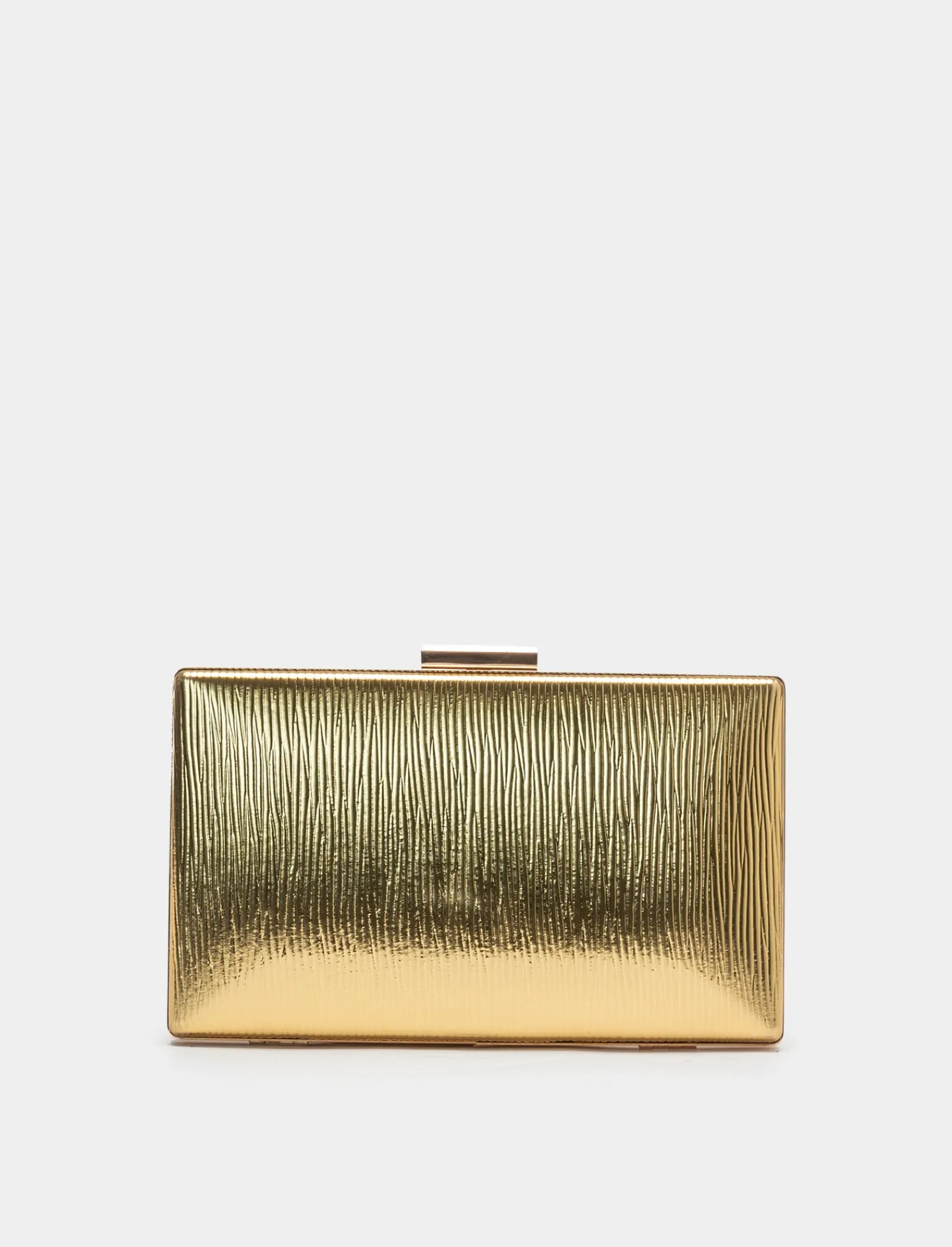 Donna Piazza Italia Donna | Borse E Zaini<Borsa da donna clutch in pvc effetto plissè con tracolla a catena -
