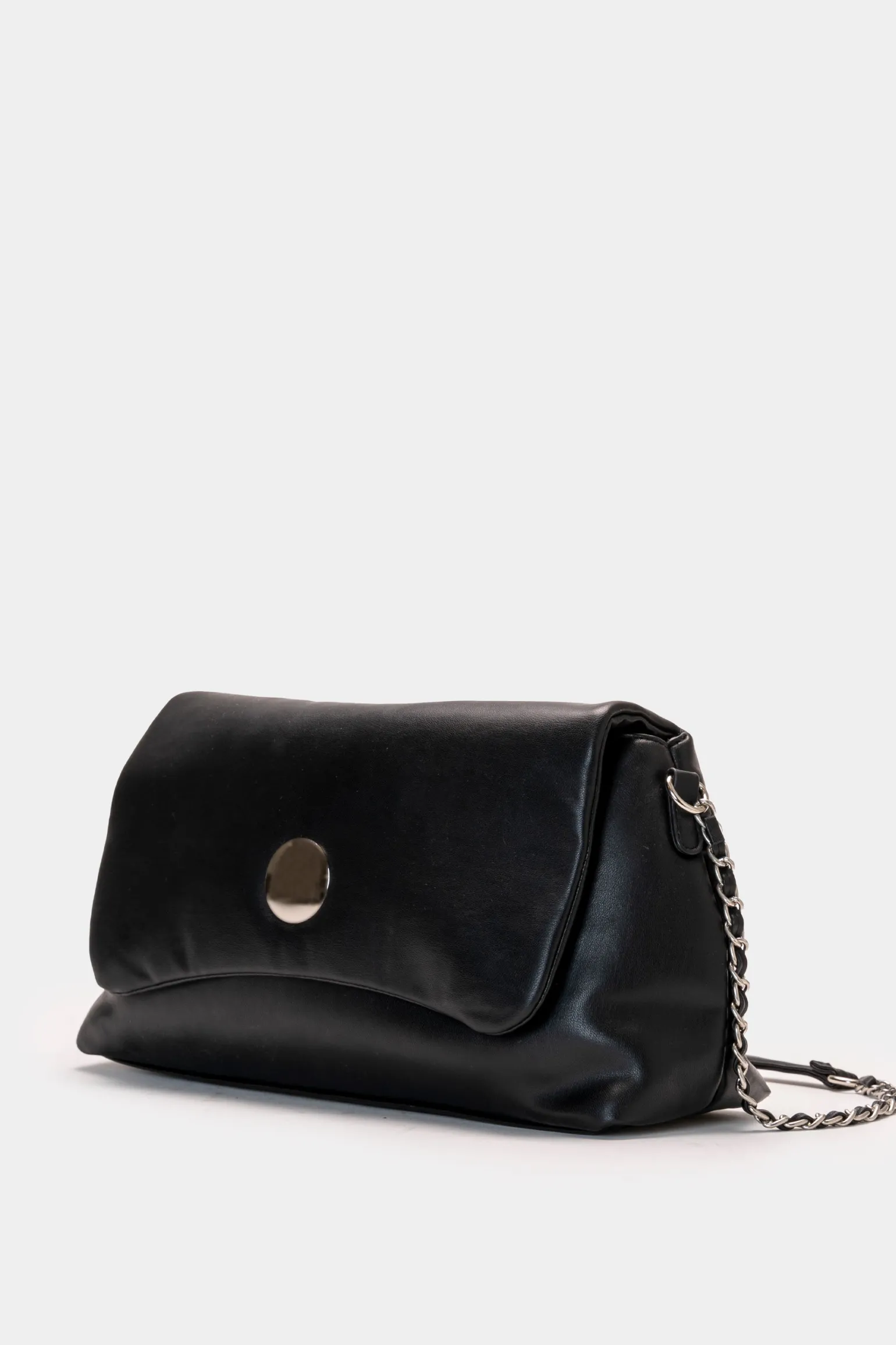 Donna Piazza Italia Donna | Borse E Zaini<Borsa da donna con patta borchiata e tracolla -