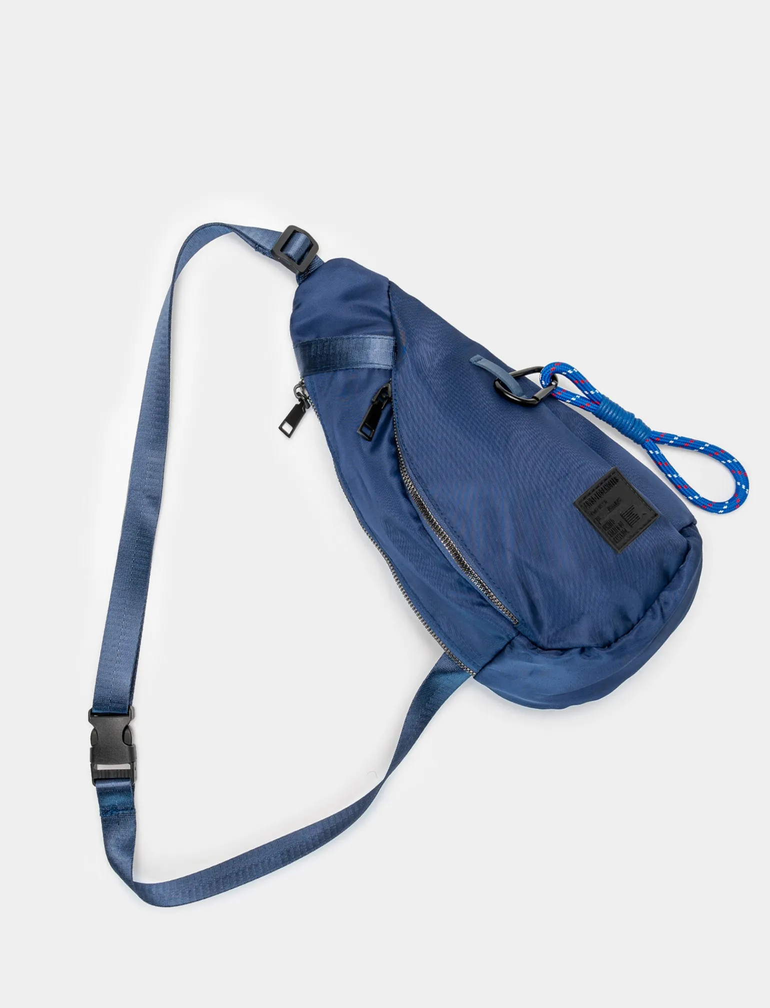 Uomo Piazza Italia Uomo | Borse E Zaini<Borsa monospalla da uomo in nylon -