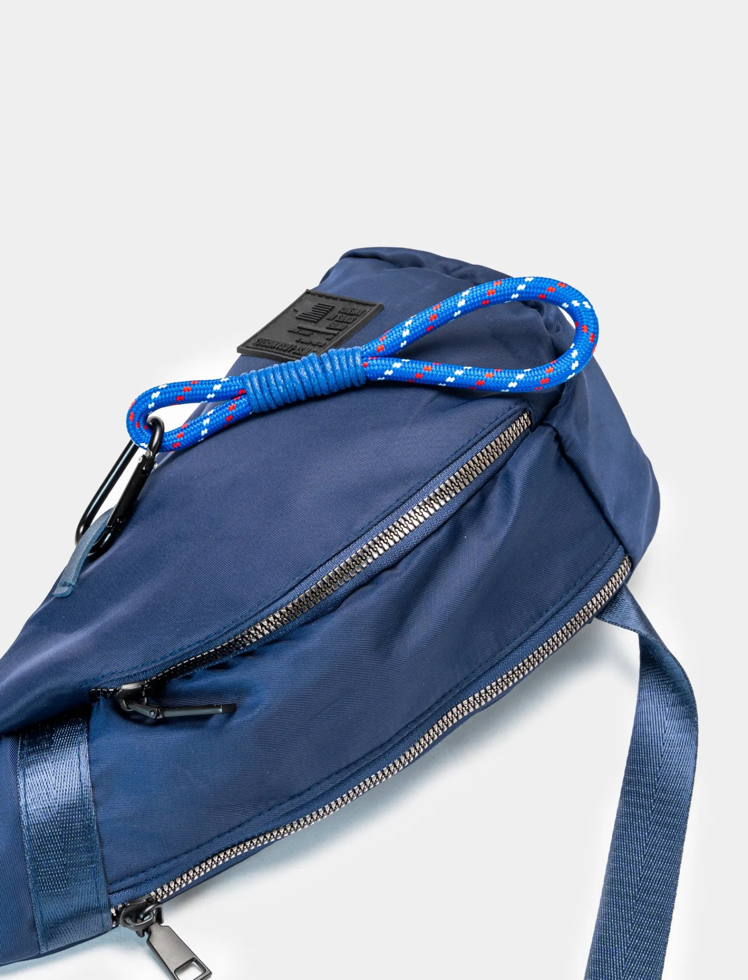 Uomo Piazza Italia Uomo | Borse E Zaini<Borsa monospalla da uomo in nylon -