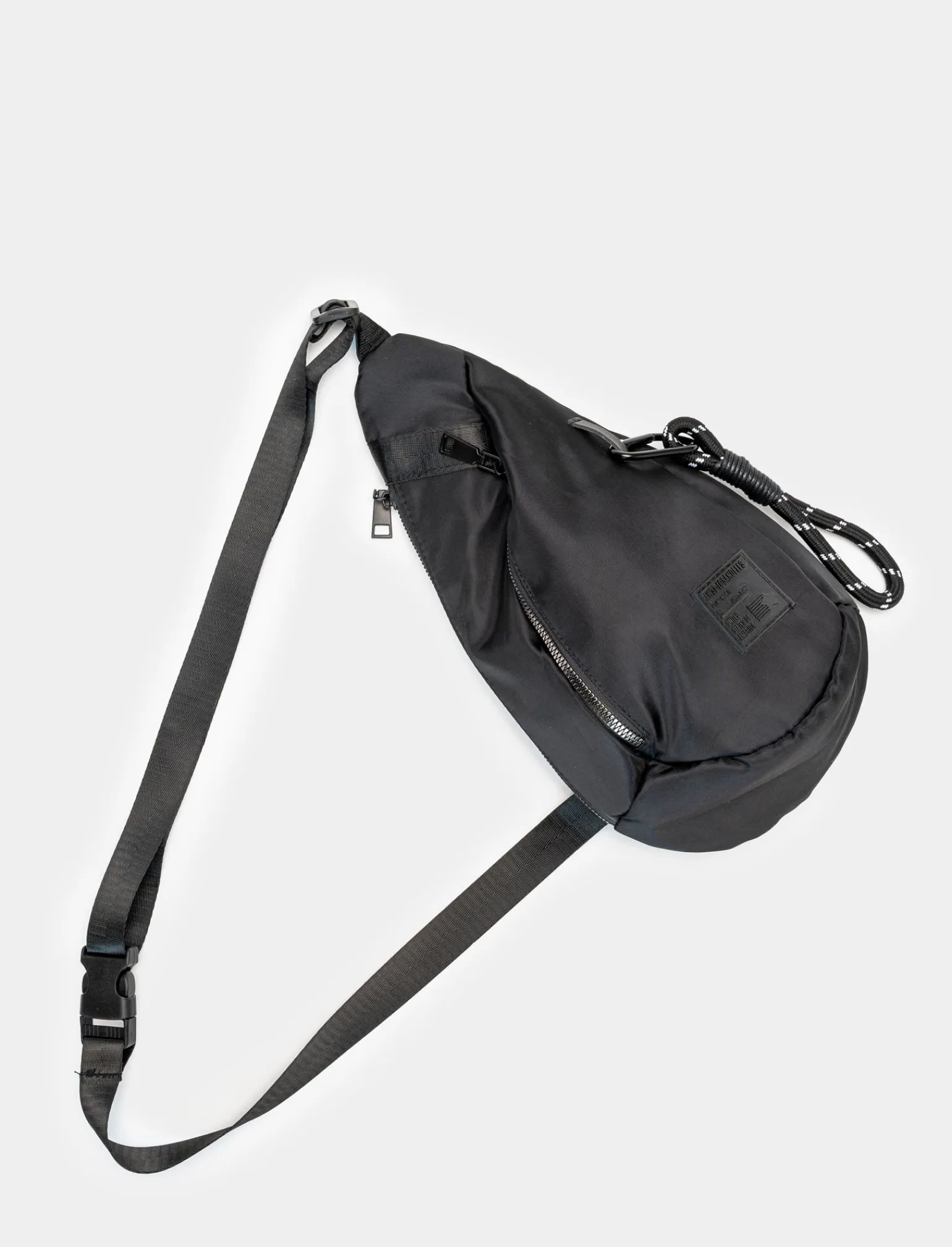 Uomo Piazza Italia Uomo | Borse E Zaini<Borsa monospalla da uomo in nylon -