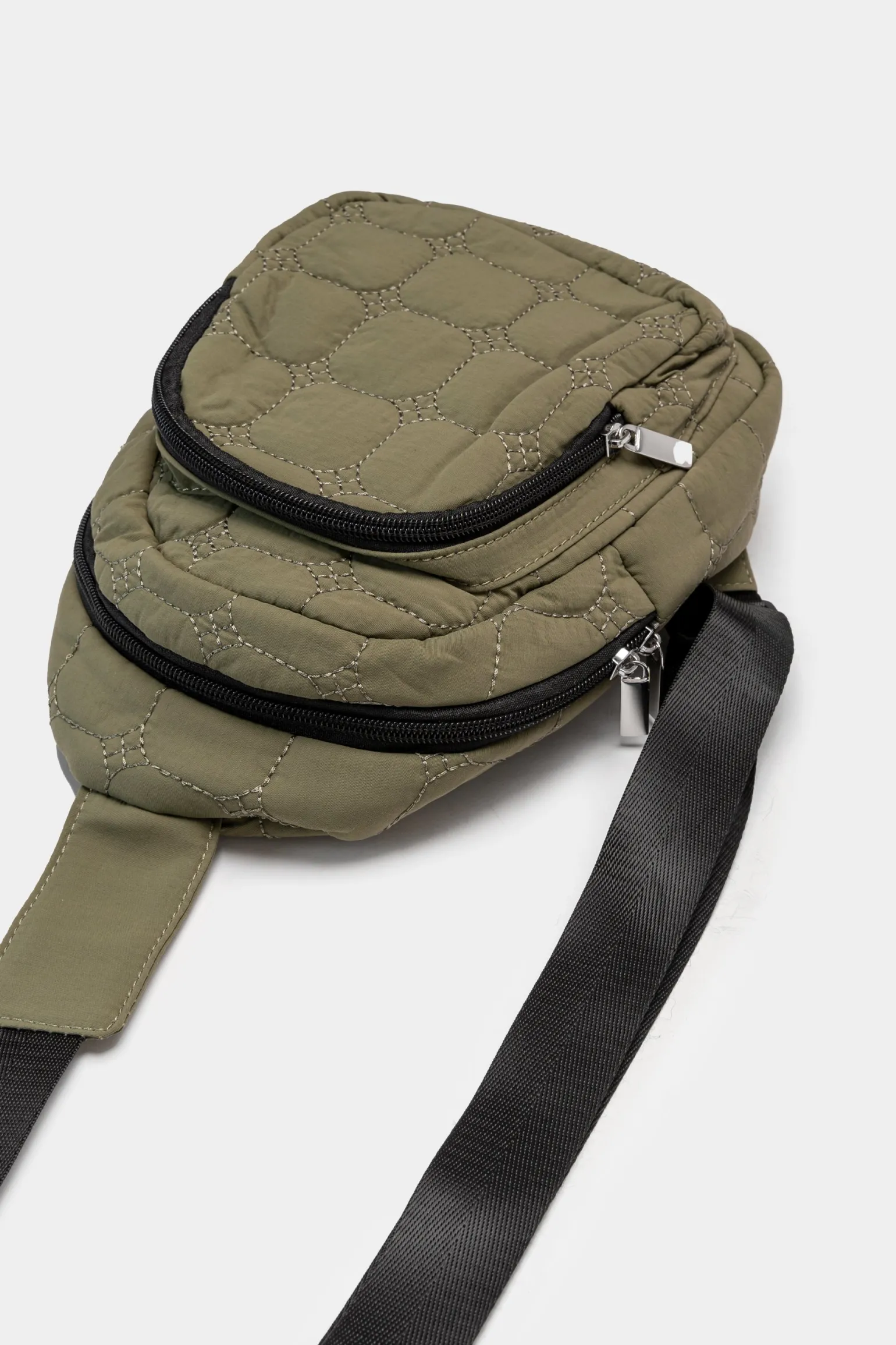Uomo Piazza Italia Uomo | Borse E Zaini<Borsa monospalla trapuntata da uomo - Ve.milit.