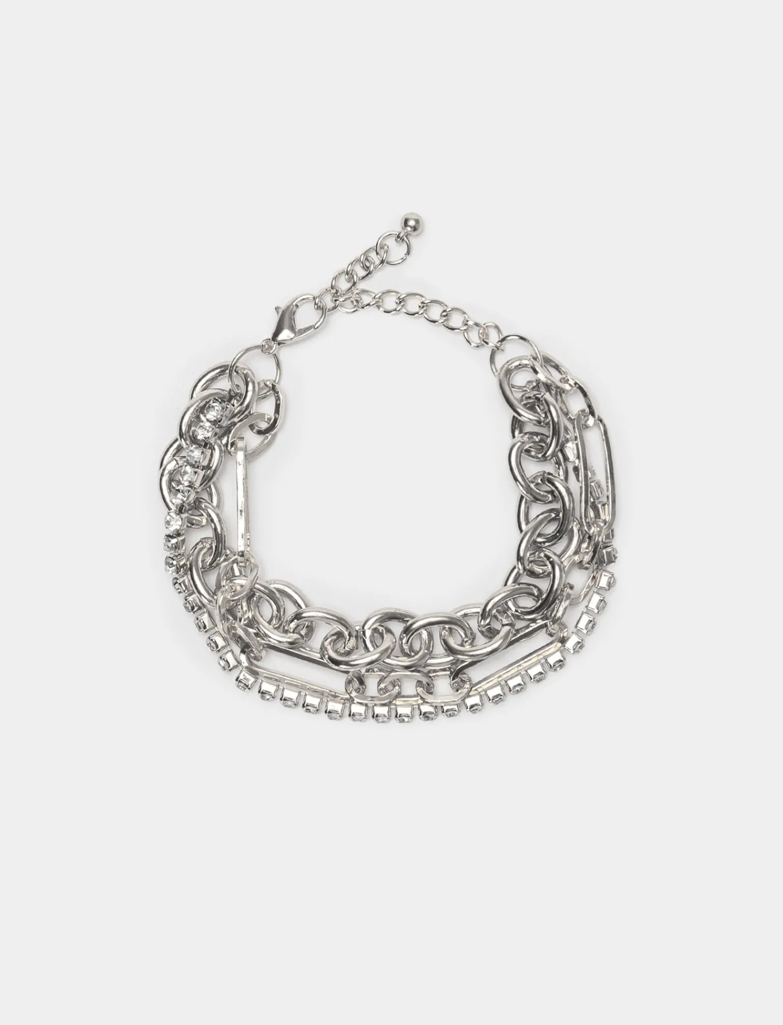 Donna Piazza Italia Donna | Bigiotteria<Bracciale da donna con strass -