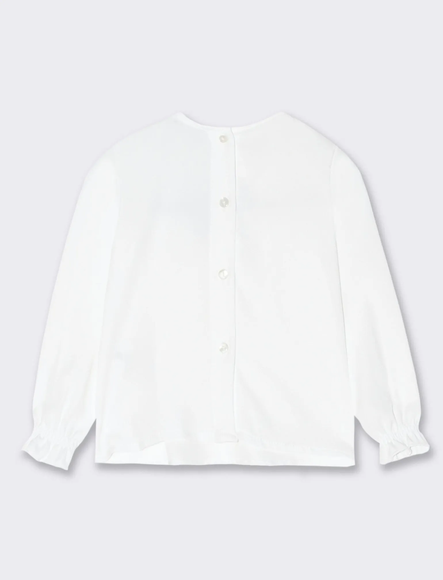Piazza Italia Neonata<Camicia elegante con fiocco tartan - Bianco panna