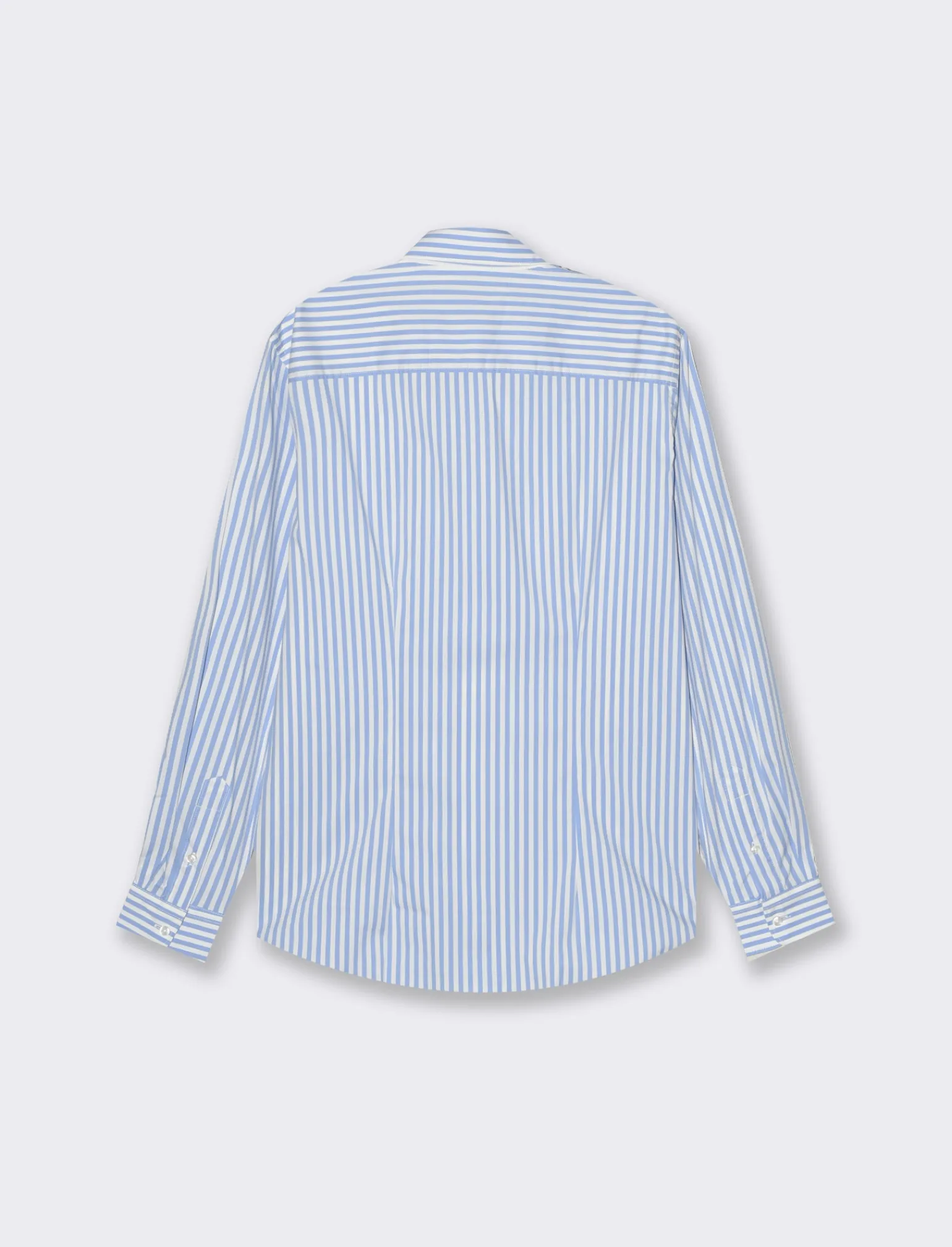 Uomo Piazza Italia Uomo | Camicie<Camicia fantasia a righe con collo francese -