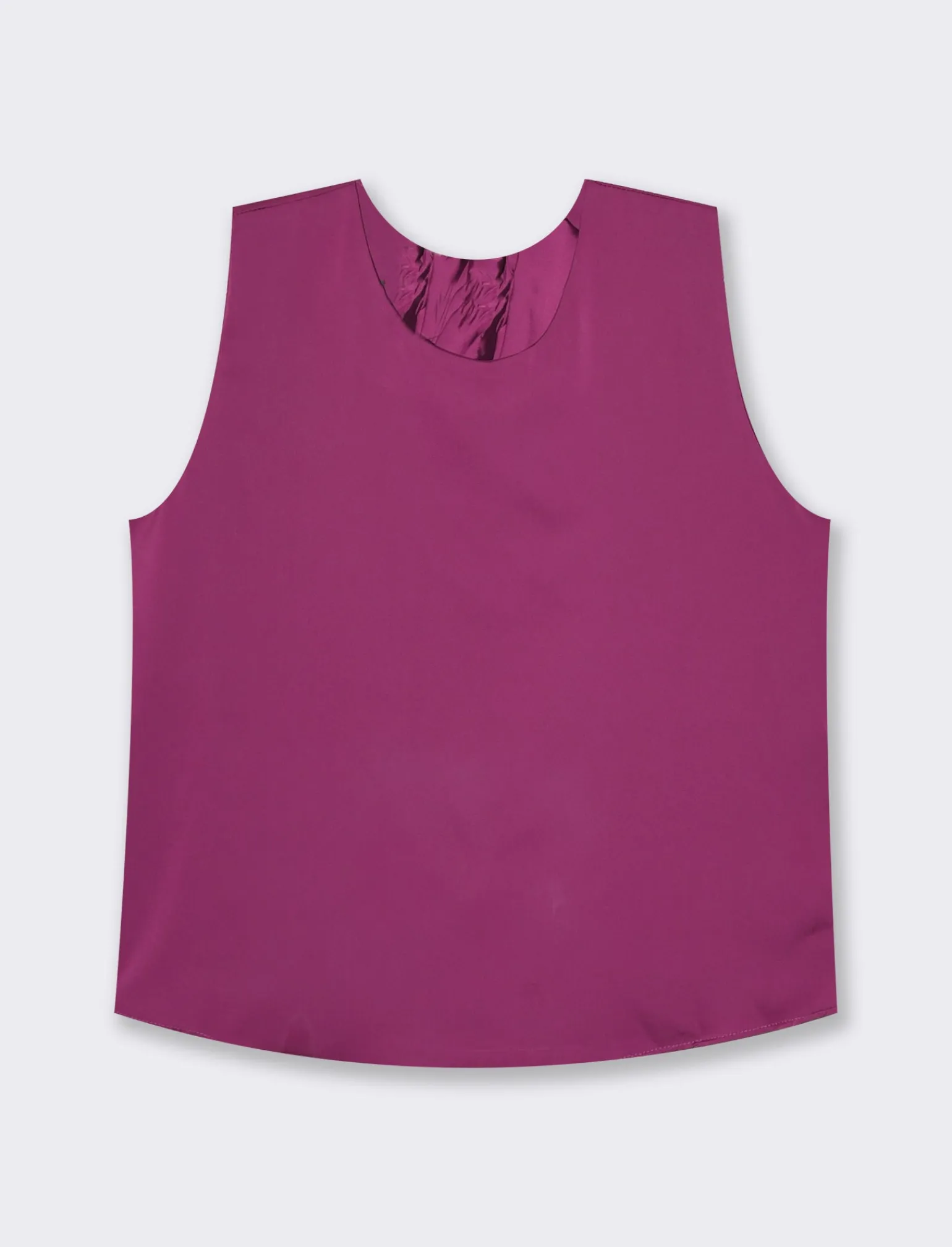 Donna Piazza Italia Donna | T-Shirt E Top<Canotta con chiusura a fiocco sul retro del collo  - Vinaccia