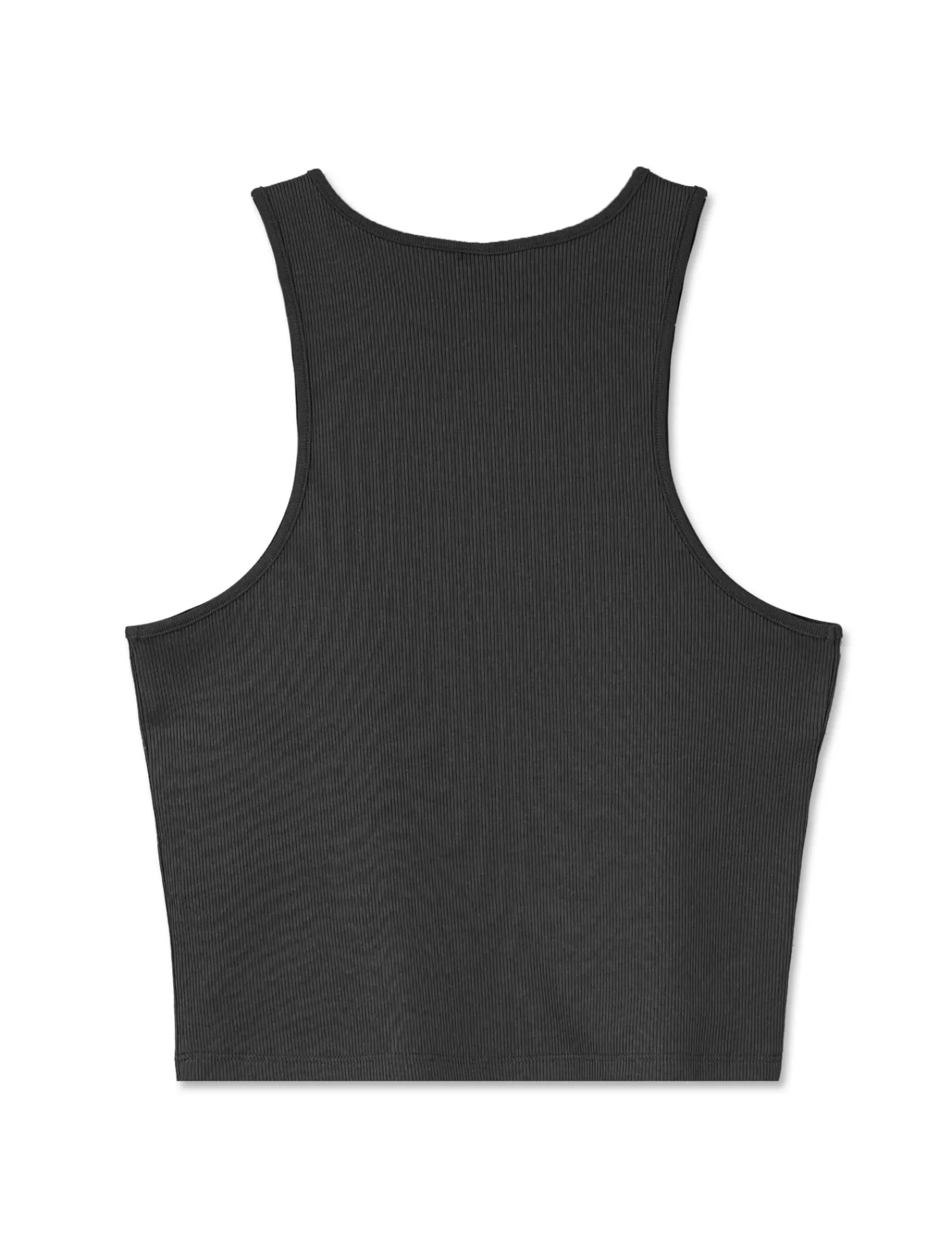 Donna Piazza Italia Donna | T-Shirt E Top<Canotta cropped in tessuto elastico a costina doppia vestibilità slim -