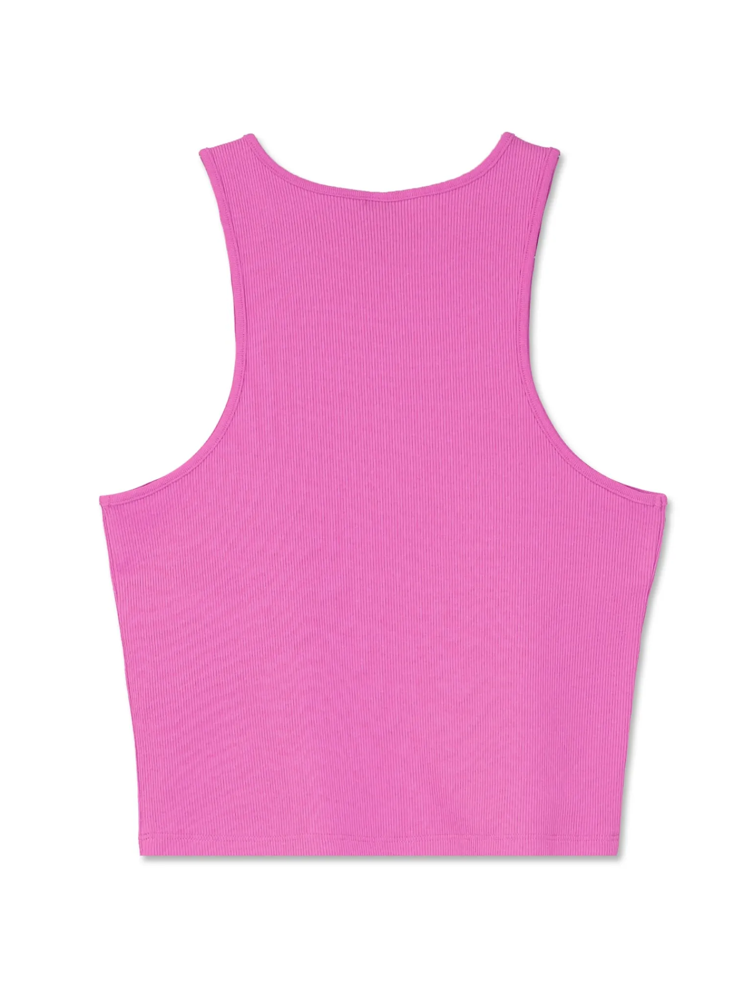 Donna Piazza Italia Donna | T-Shirt E Top<Canotta cropped in tessuto elastico a costina doppia vestibilità slim -