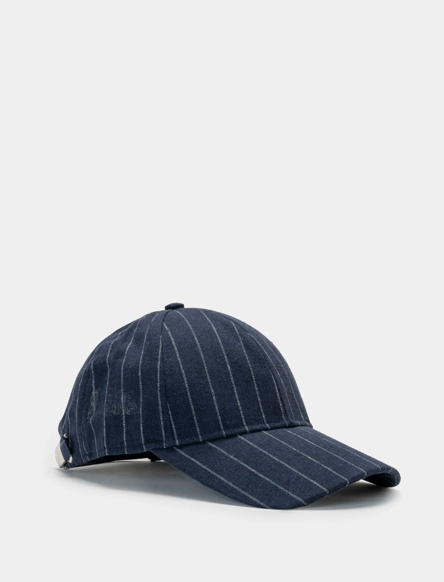 Uomo Piazza Italia Uomo | Cappelli E Berretti<Cappello baseball a righe da uomo - navy