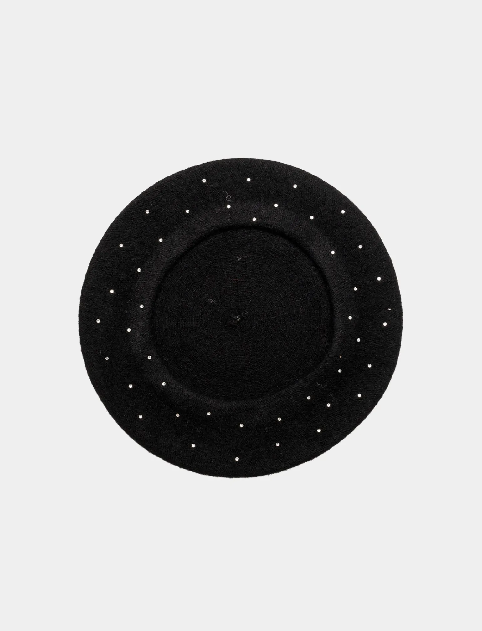 Donna Piazza Italia Cappelli E Berretti<Cappello da donna modello basco con strass -