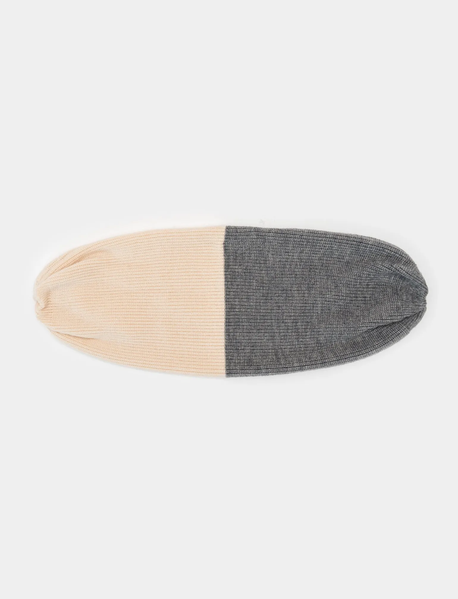Donna Piazza Italia Donna | Cappelli E Berretti<Cappello da donna modello cuffia con risvolto bicolor -