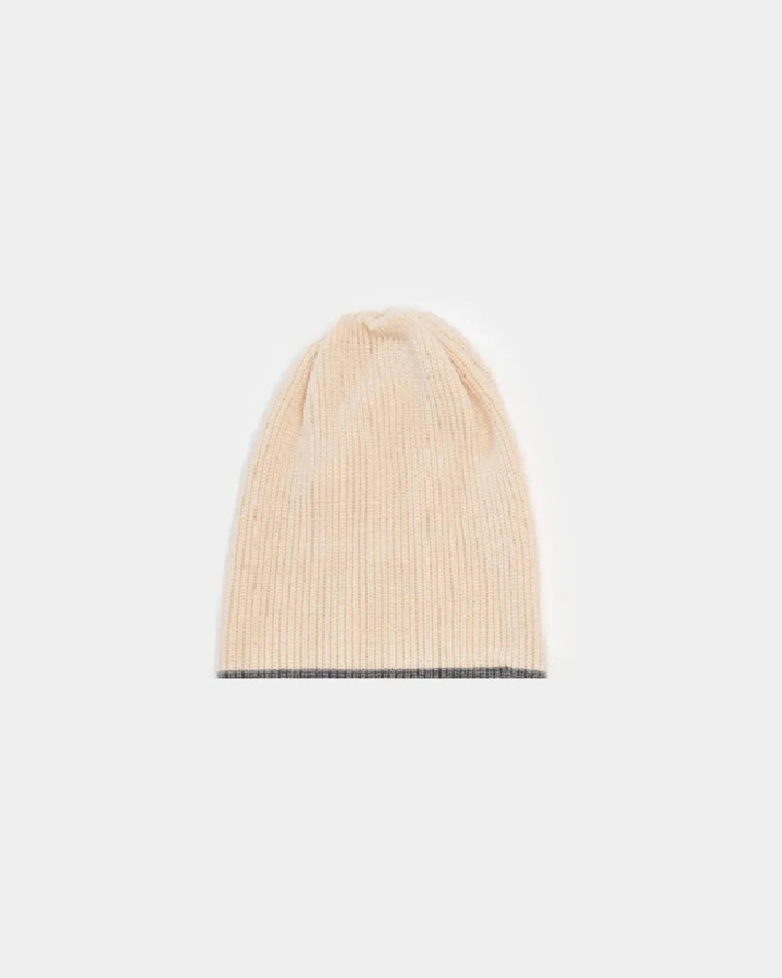 Donna Piazza Italia Donna | Cappelli E Berretti<Cappello da donna modello cuffia con risvolto bicolor -
