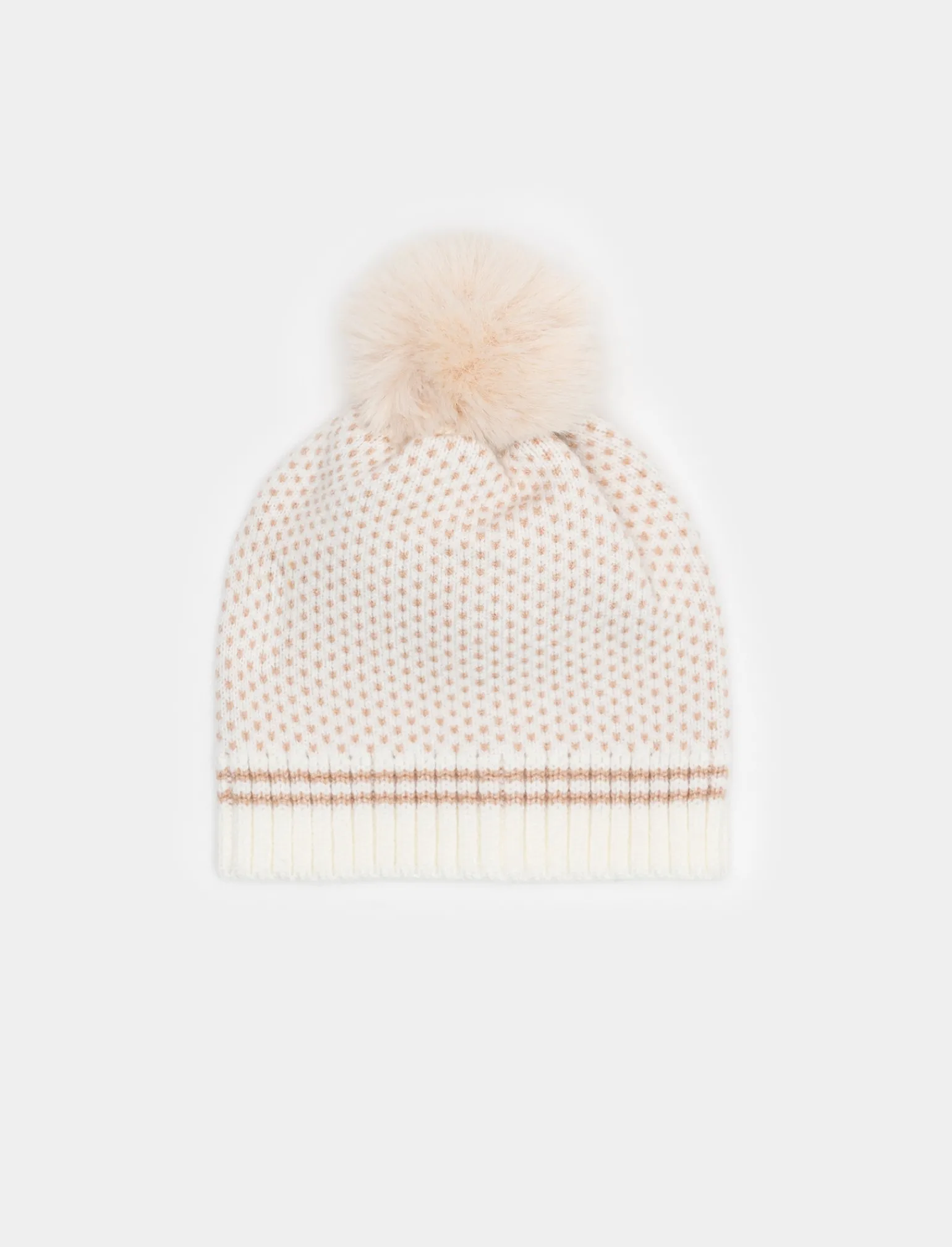 Piazza Italia Accessori<Cappello da neonato con pon pon - sporco