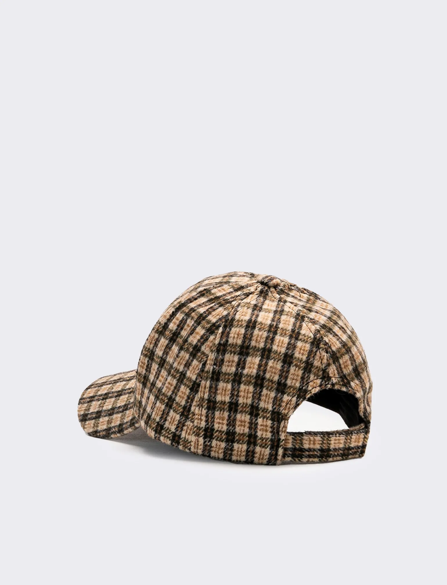 Uomo Piazza Italia Uomo | Cappelli E Berretti<Cappello da uomo baseball a quadri -
