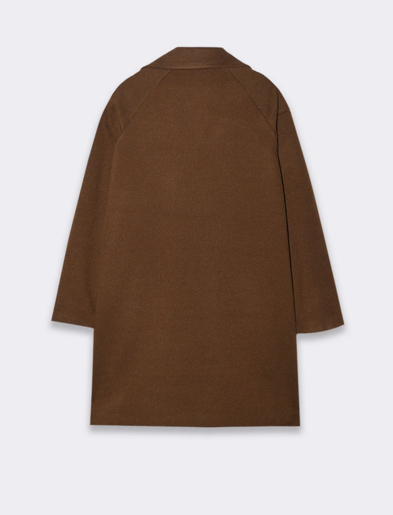 Donna Piazza Italia Giubbini E Cappotti<CAPPOTTO CON SPILLA - Moro