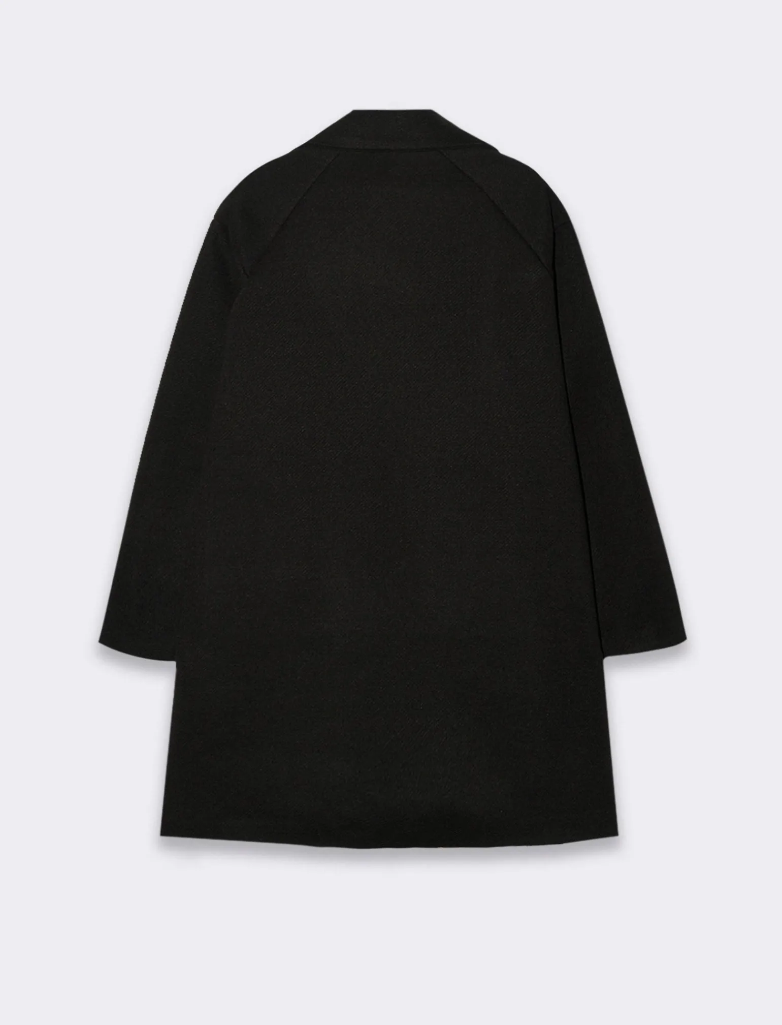 Donna Piazza Italia Giubbini E Cappotti<CAPPOTTO CON SPILLA - Nero