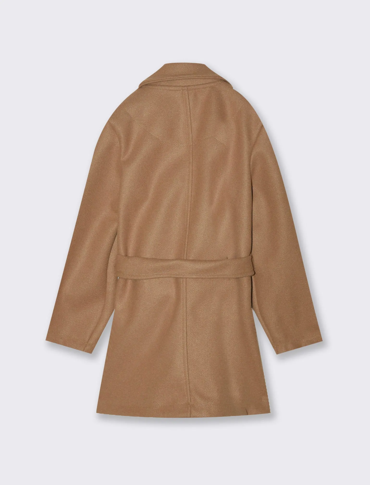 Piazza Italia Bambina | Giubbini E Cappotti<Cappotto da bambina. - Cammello