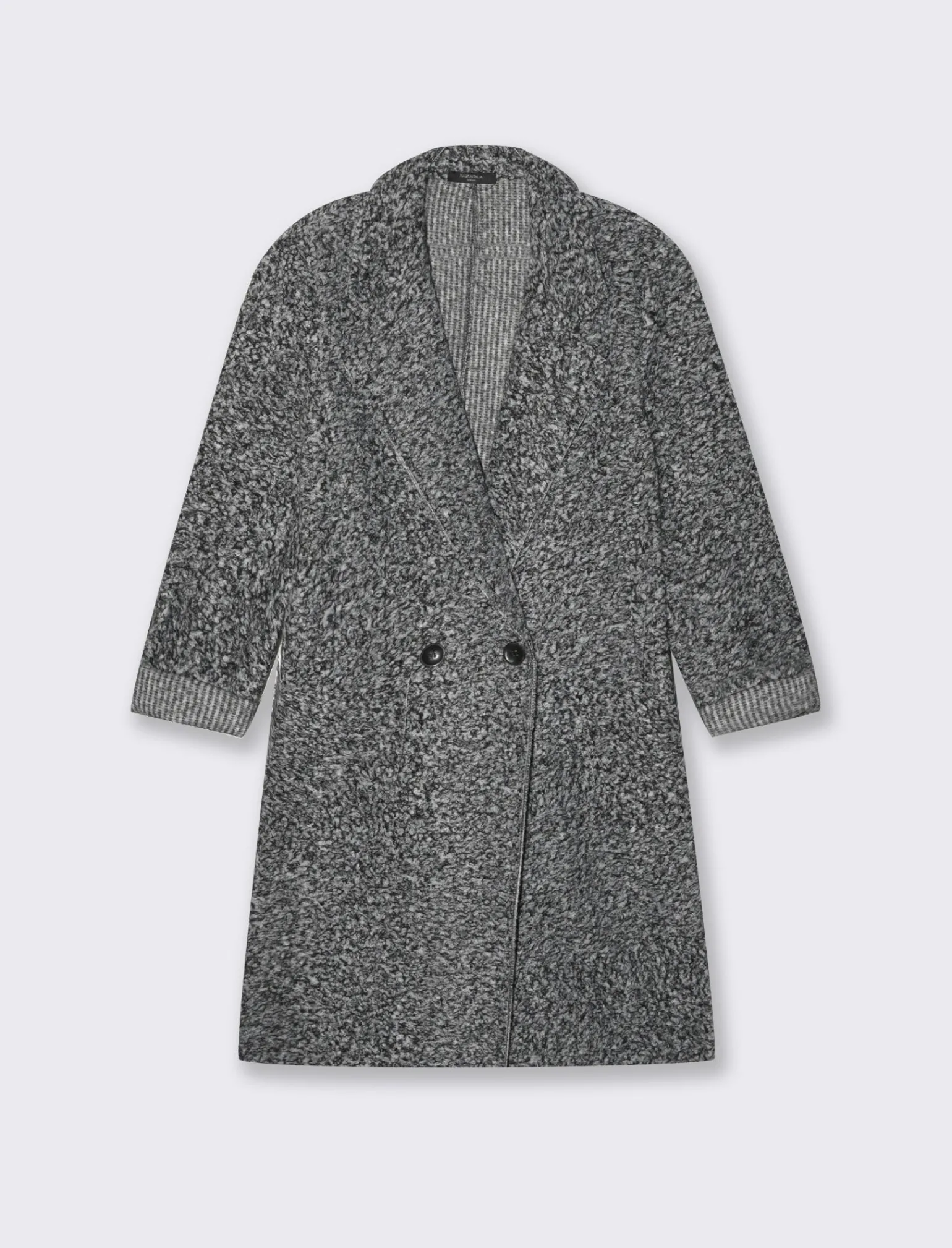 Donna Piazza Italia Giubbini E Cappotti<CAPPOTTO IN TESSUTO BOUCLE' - sale/pepe