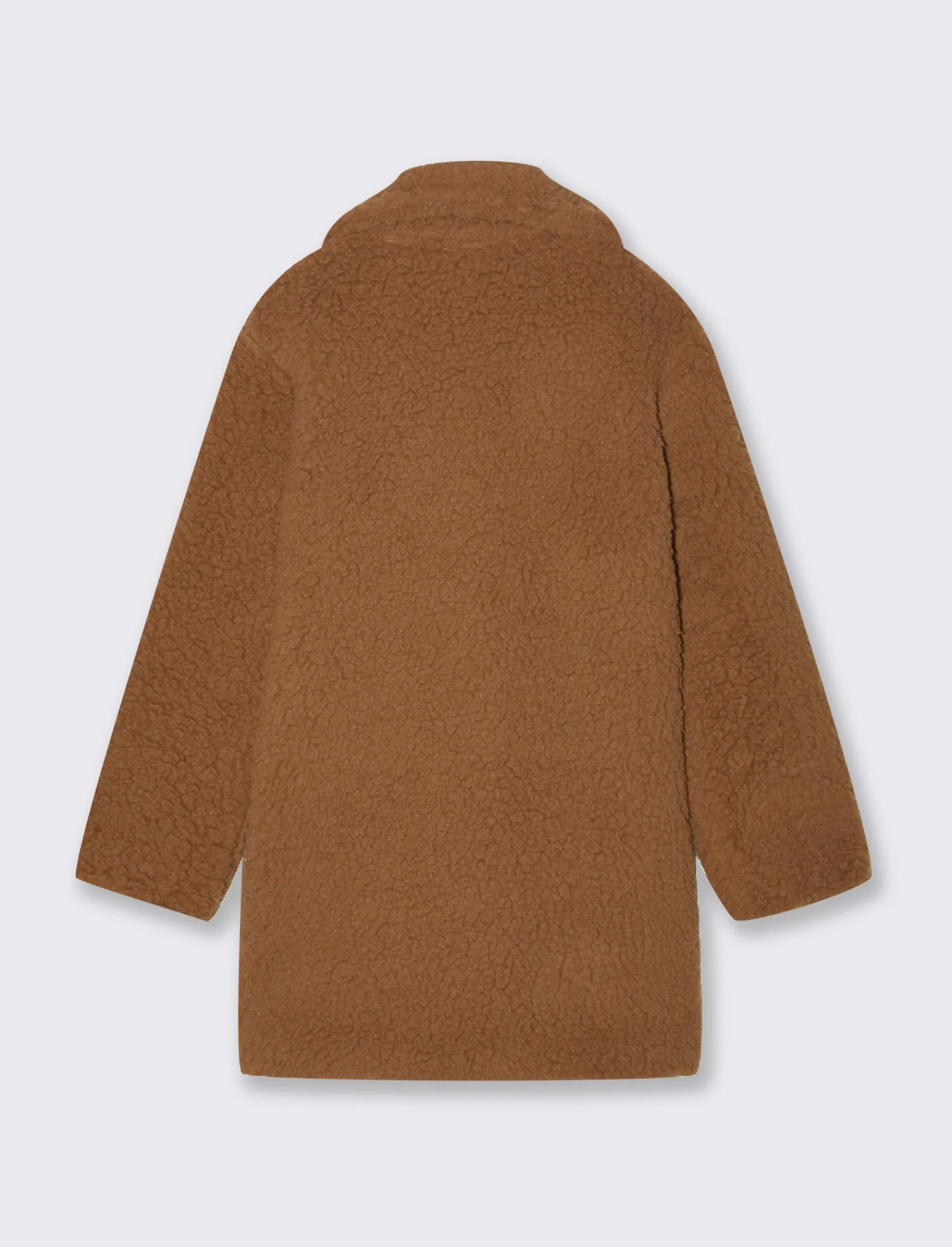 Piazza Italia Bambina | Giubbini E Cappotti<Cappotto teddy da bambina. - Cammello