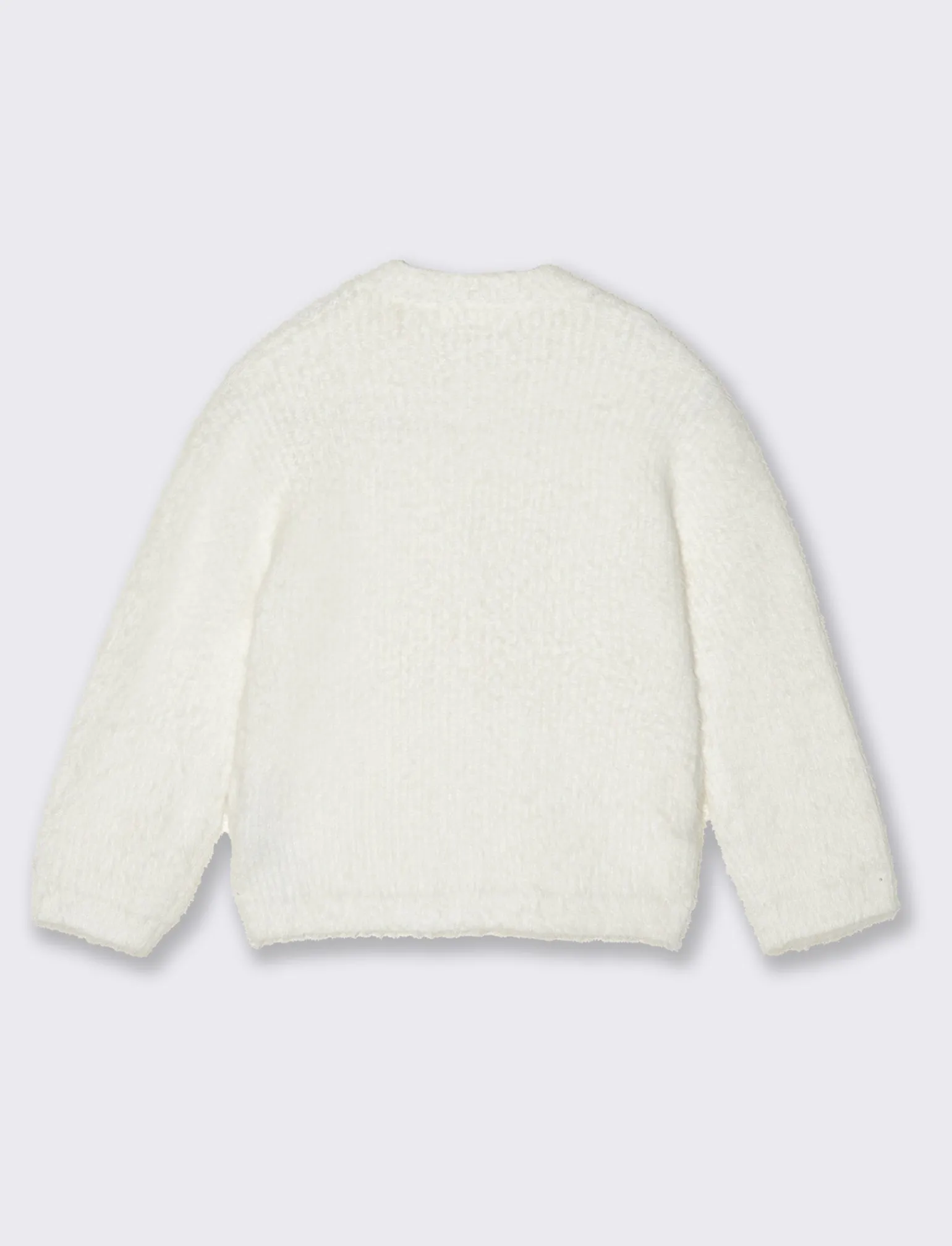 Piazza Italia Neonata<Cardigan con bottoni frontali - Bianco sporco