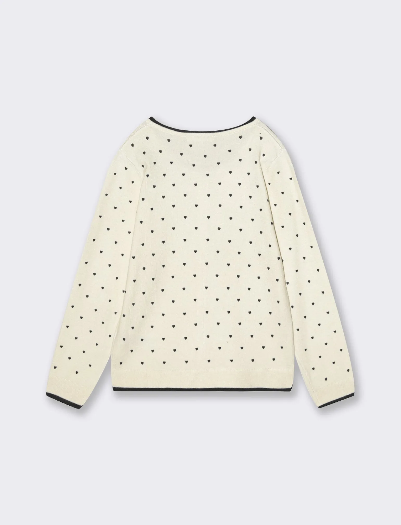 Piazza Italia Bambina | Maglieria<Cardigan con bottoni perlati e stampa flock -