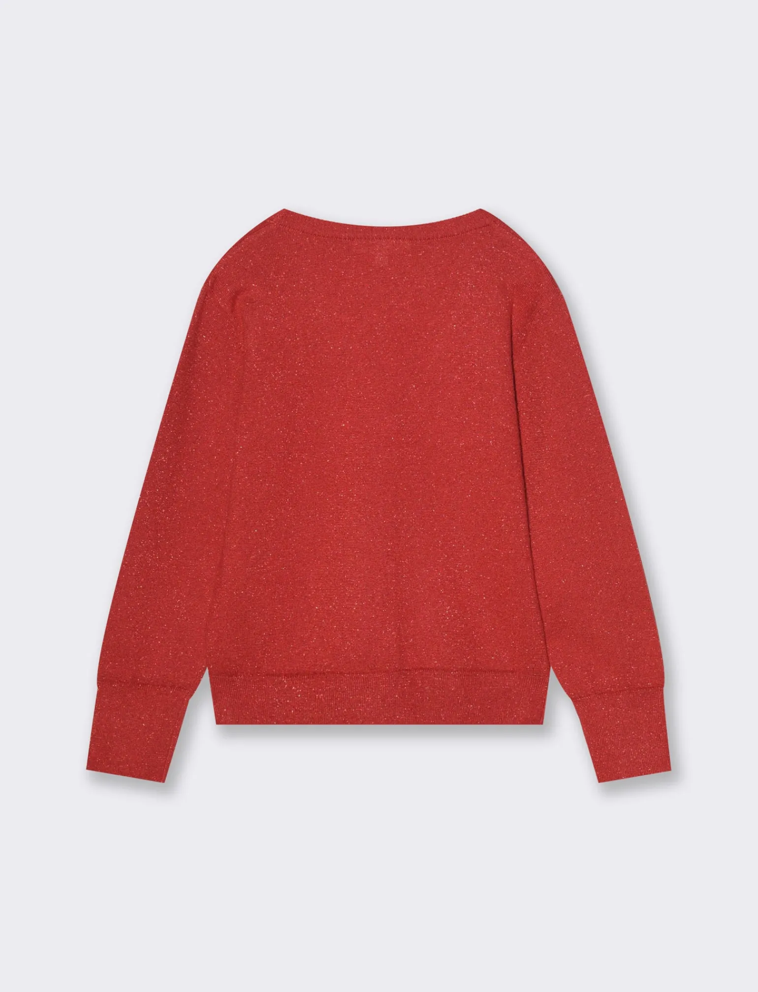 Piazza Italia Bambina | Maglieria<Cardigan in maglia effetto brillante da bambina con bottone a forma di perla -