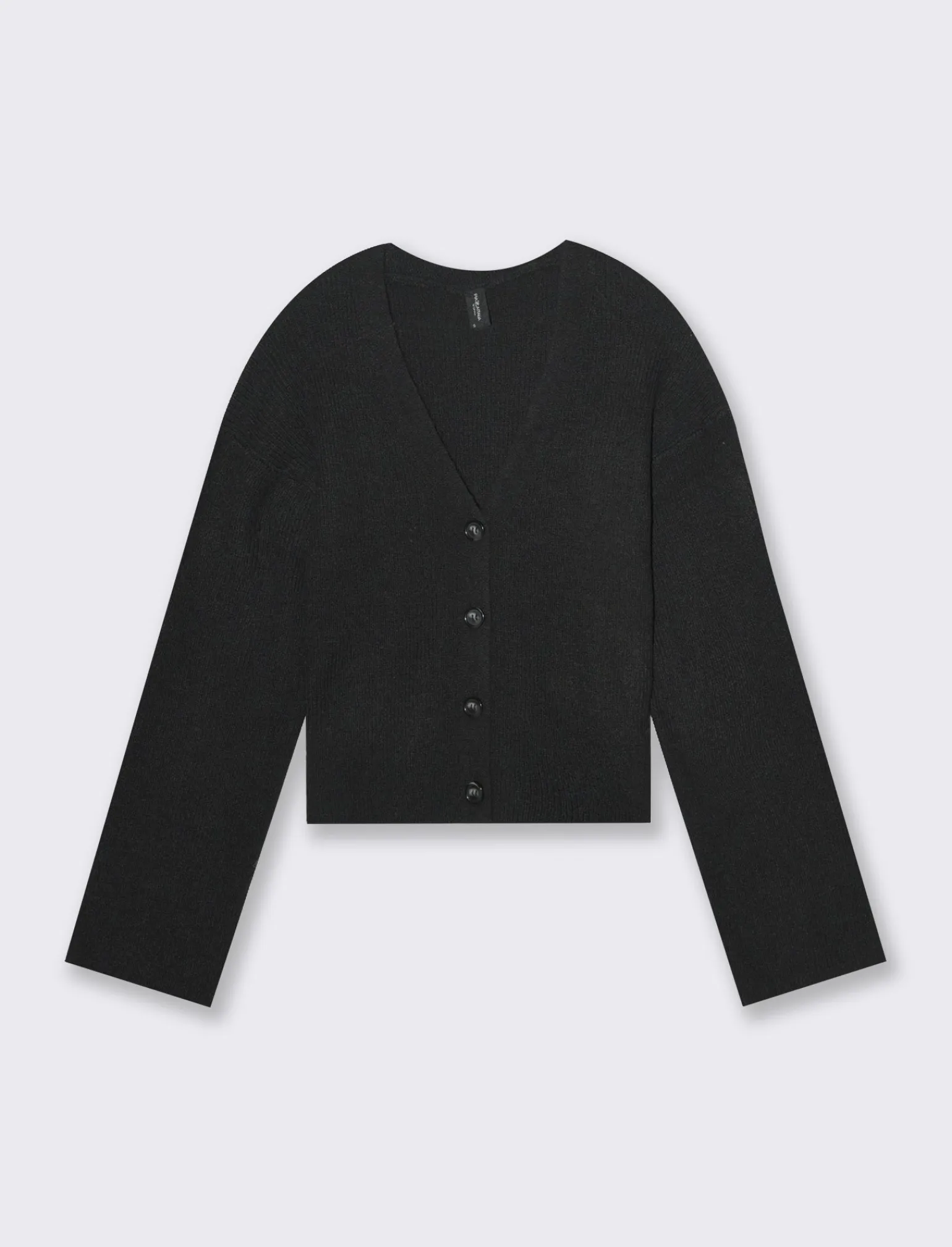 Donna Piazza Italia Donna | Maglieria<Cardigan manica lunga con scollo a V e polso svasato -