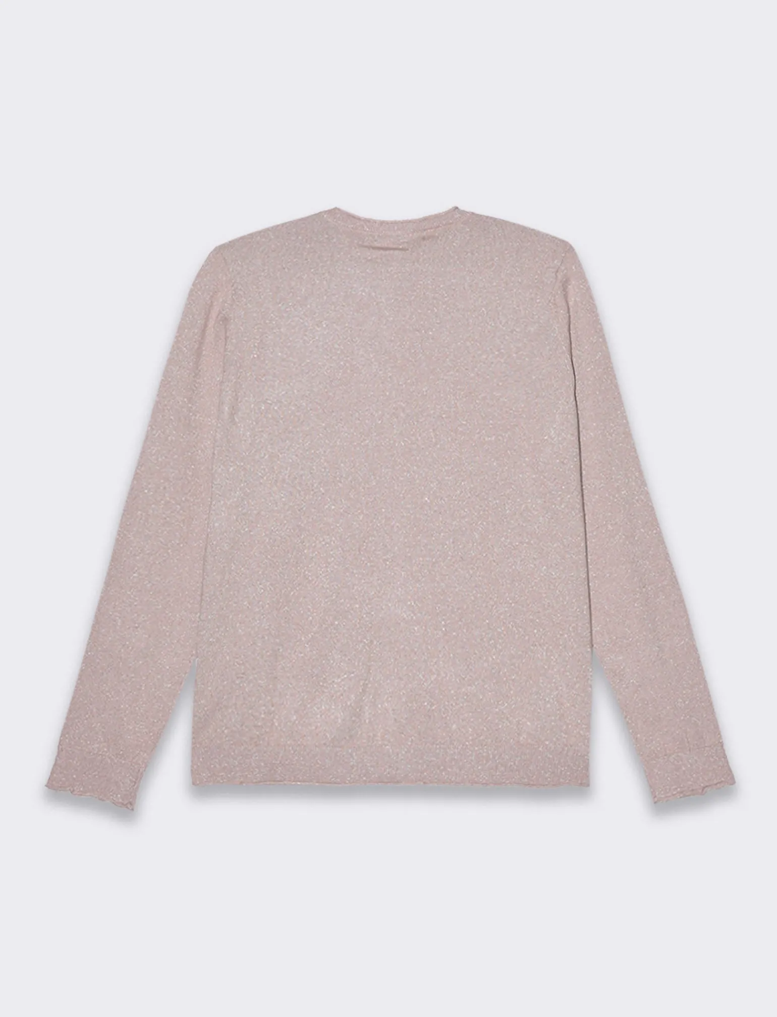 Donna Piazza Italia Donna | Maglieria<Cardigan manica lunga giro collo in filo effetto metalizzato - antico