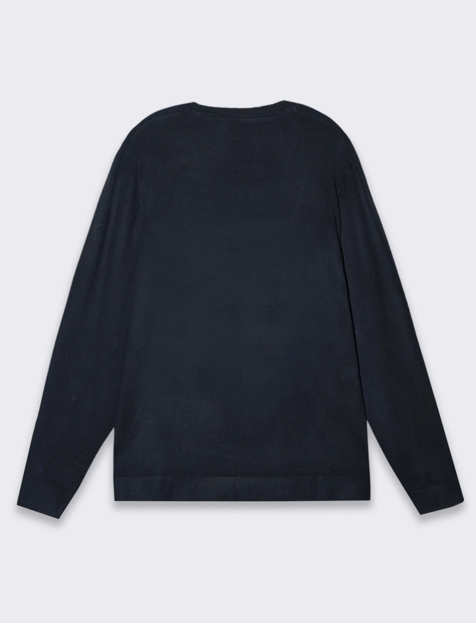 Uomo Piazza Italia Uomo | Maglieria<Cardigan regular fitcon costina al collo - Blu