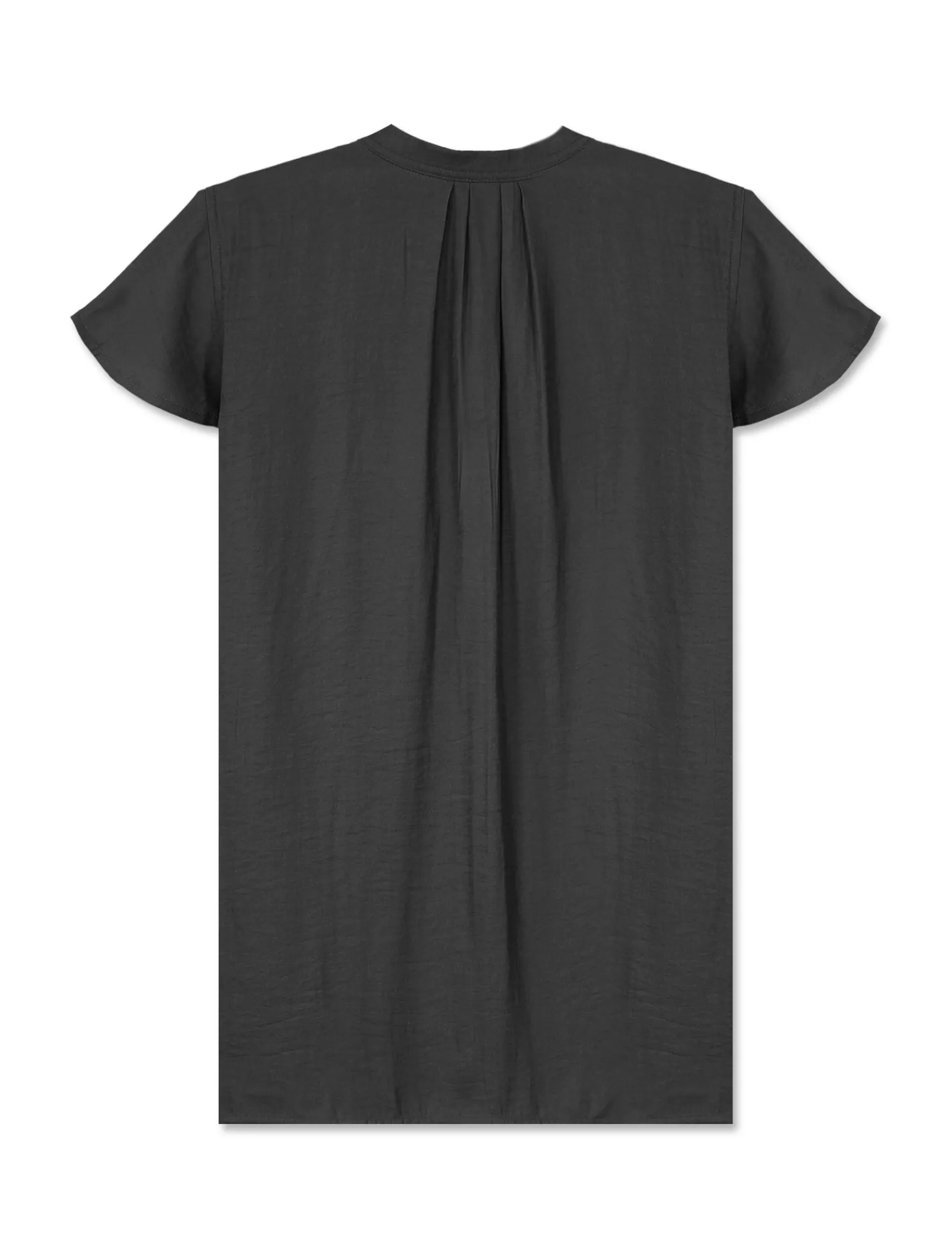 Donna Piazza Italia Camicie E Casacche<Casacca in tessuto fluido, apertura scollo a V e maniche volant -