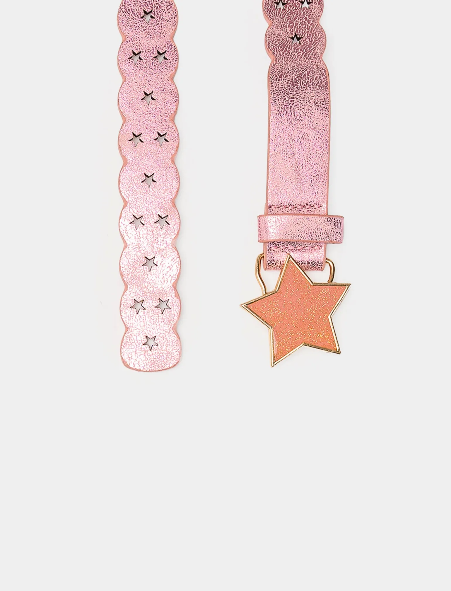 Piazza Italia Bambina | Cinture<Cintura da bambina con fibbia stella altezza - Rosa