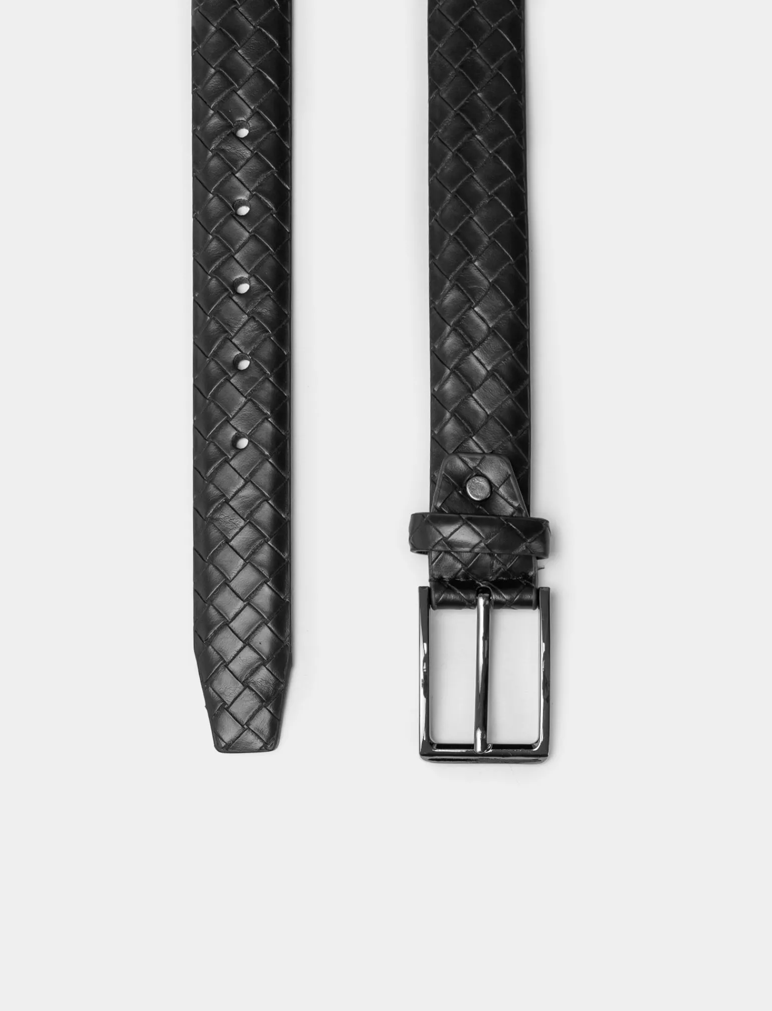 Uomo Piazza Italia Uomo | Cinture E Bretelle<Cintura da uomo intrecciata 110cm-115cm -
