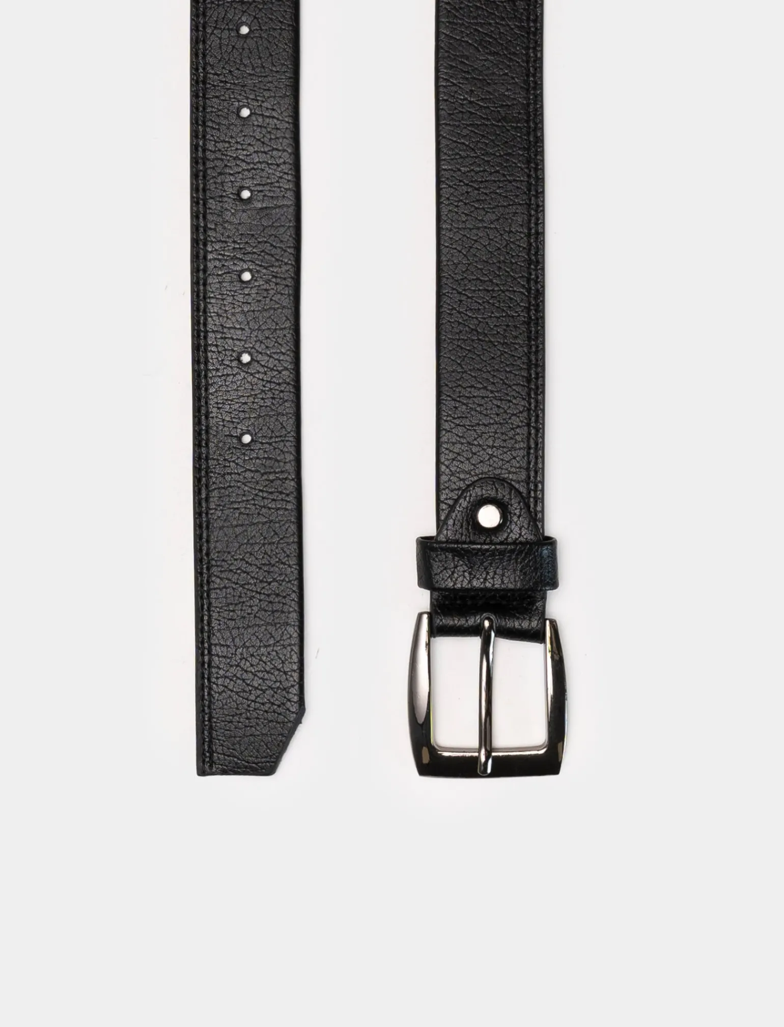 Uomo Piazza Italia Uomo | Cinture E Bretelle<Cintura da uomo ripiegata e cucita lunghezza 110/115 cm - canna di fucile
