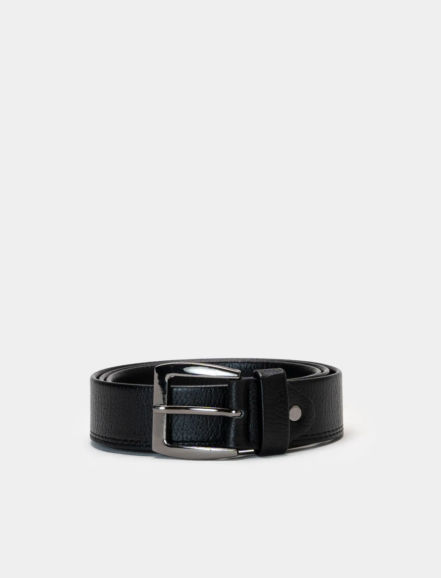 Uomo Piazza Italia Uomo | Cinture E Bretelle<Cintura da uomo ripiegata e cucita lunghezza 110/115 cm - canna di fucile