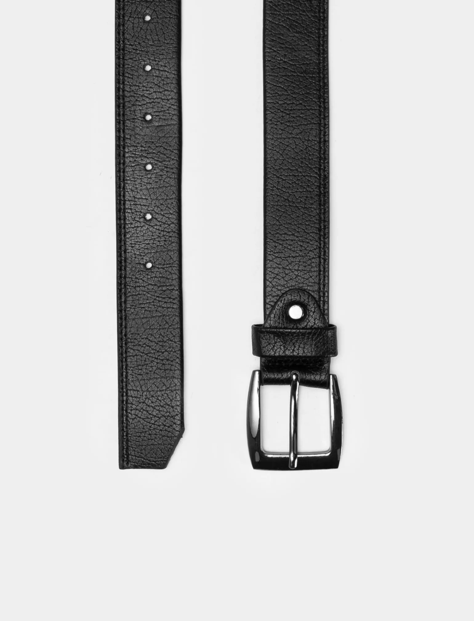 Uomo Piazza Italia Uomo | Cinture E Bretelle<Cintura da uomo ripiegata e cucita lunghezza 110/115 cm -
