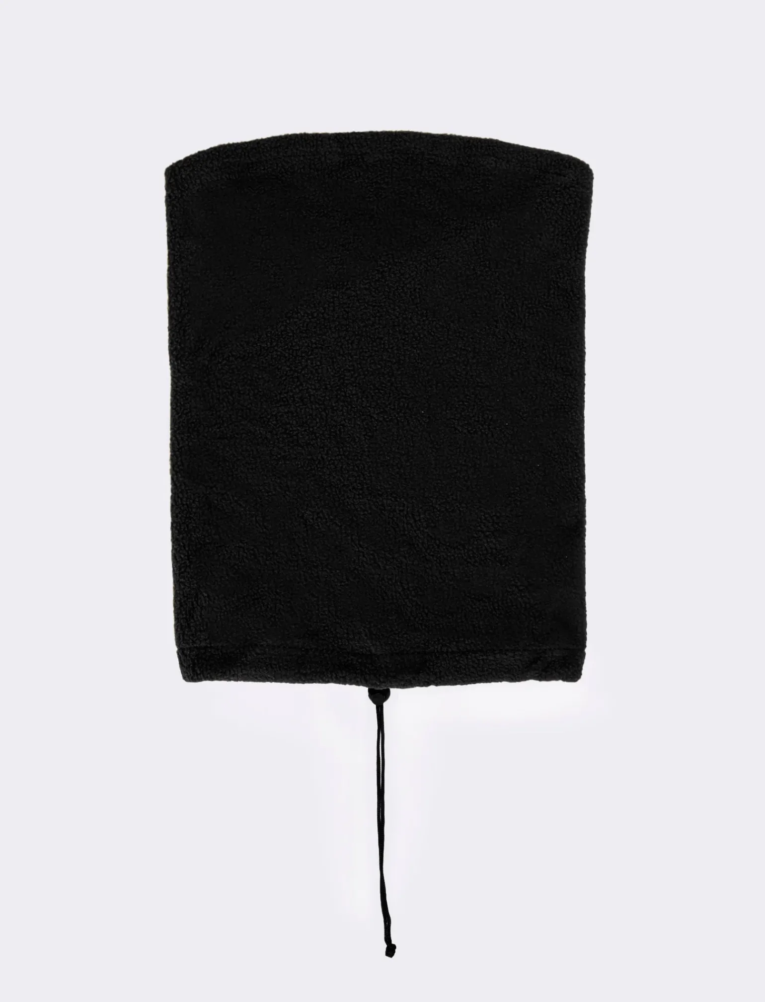 Uomo Piazza Italia Foulard E Sciarpe<Collo da uomo in pile con coulisse - Nero