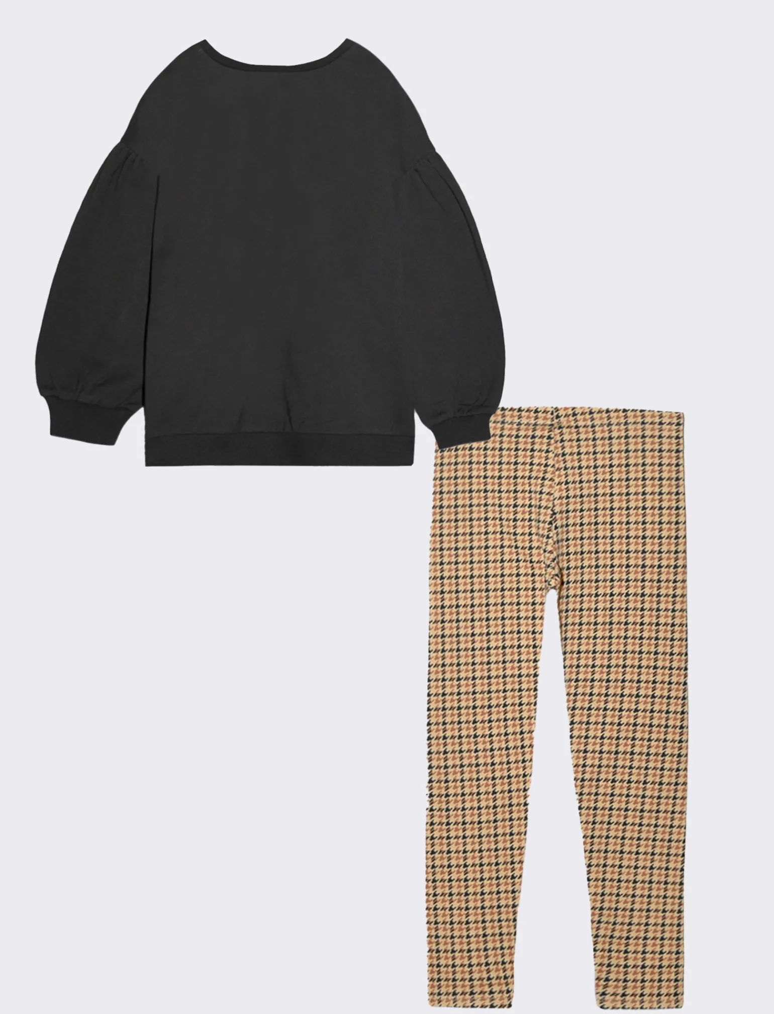 Piazza Italia Bambina | Completi<Completo felpa e leggings da bambina - Nero