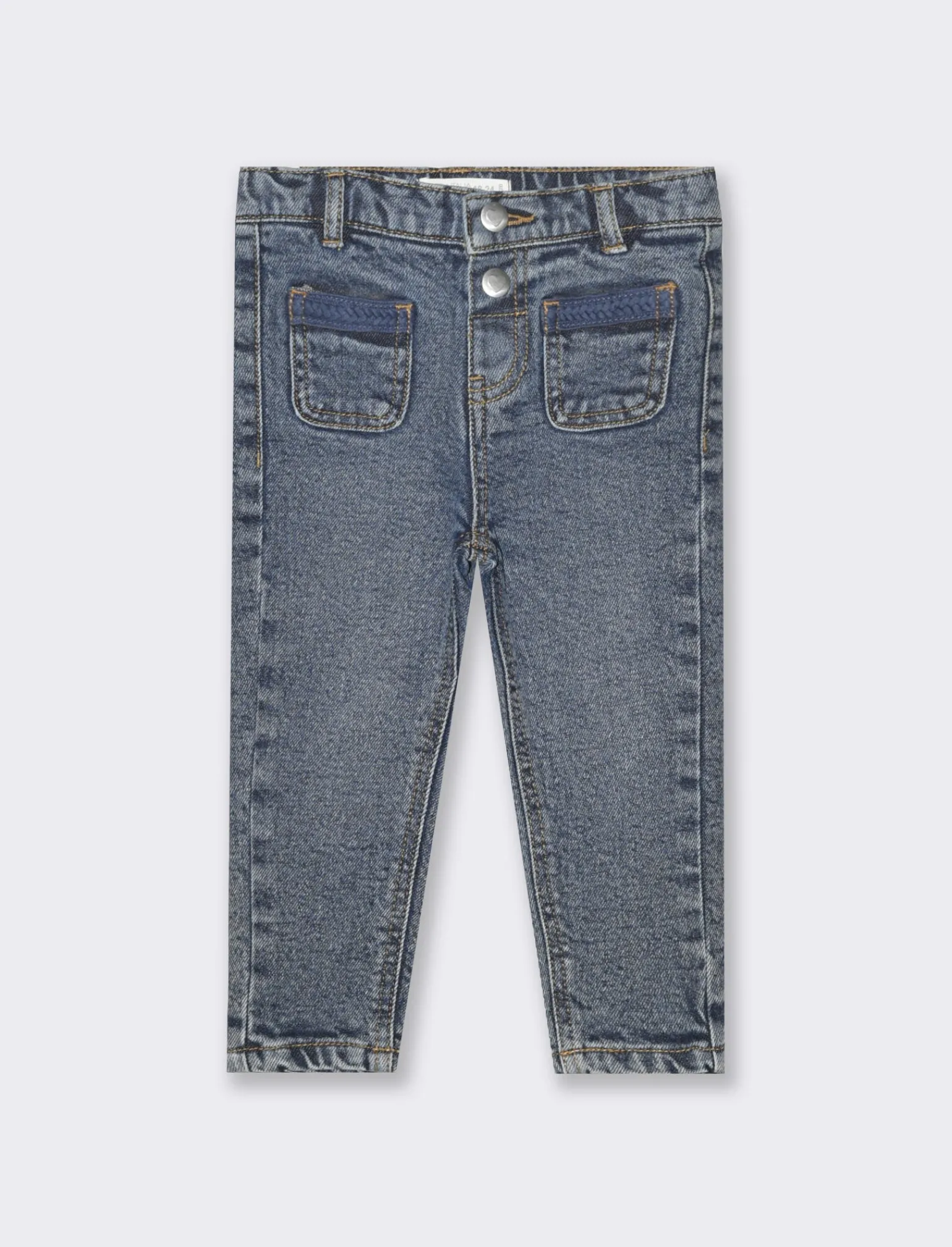 Piazza Italia Neonata<Denim con taschine da neonata - Denim