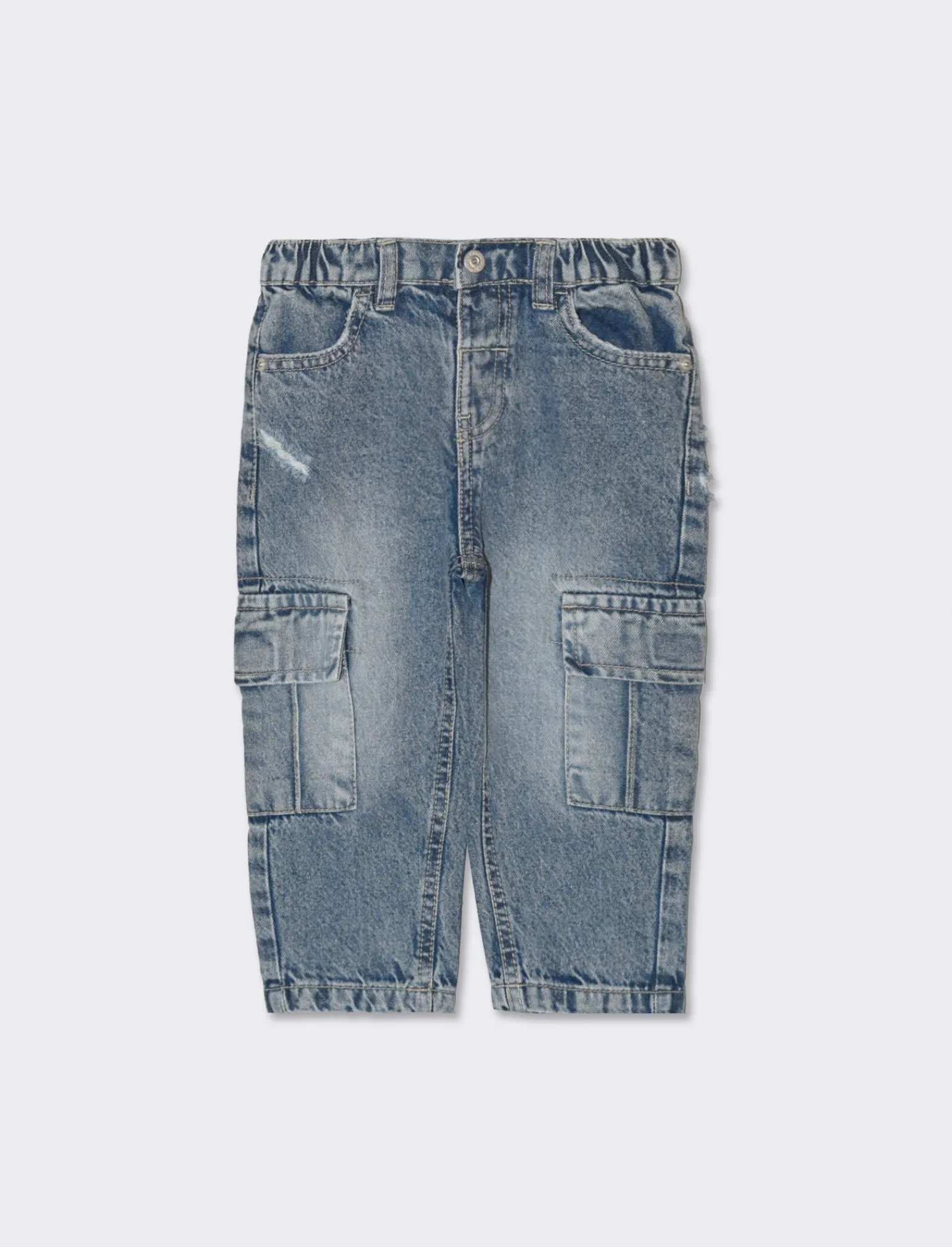 Piazza Italia Jeans<Denim con tasconi applicati - Denim