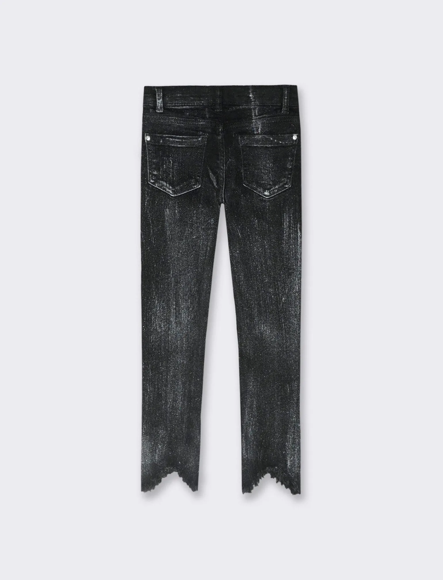 Piazza Italia Bambina | Jeans<Denim da bambina in cotone elasticizzato, vestibilità aderente - Grigio